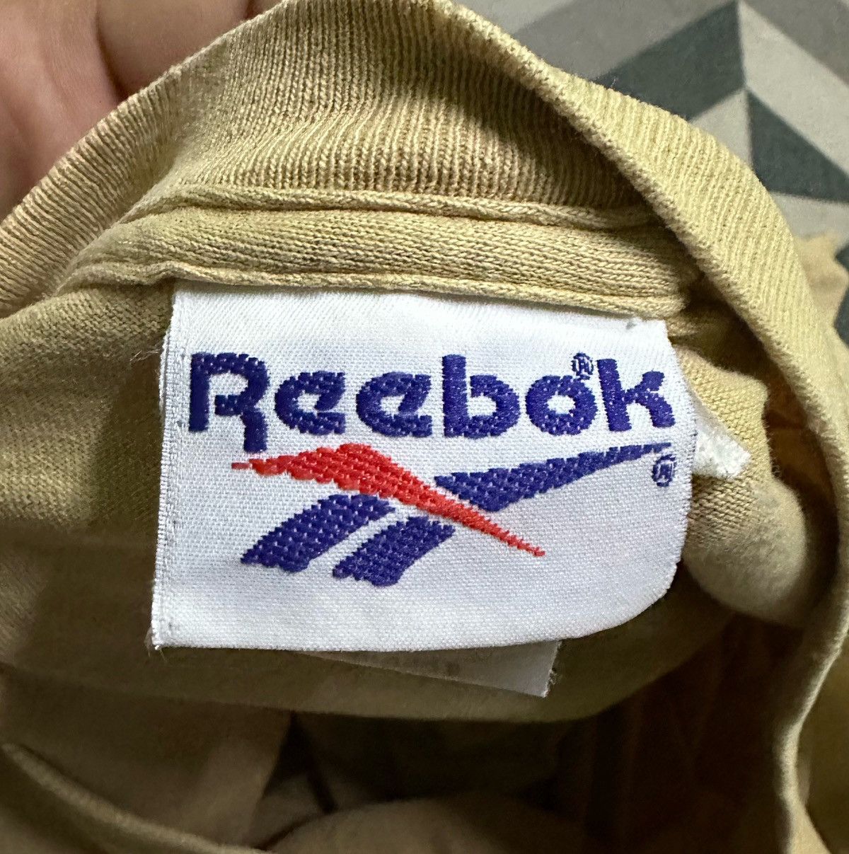 Reebok Vintage 90s Reebok Biking backhit tshirt Size US L / EU 52-54 / 3 - 6 Thumbnail