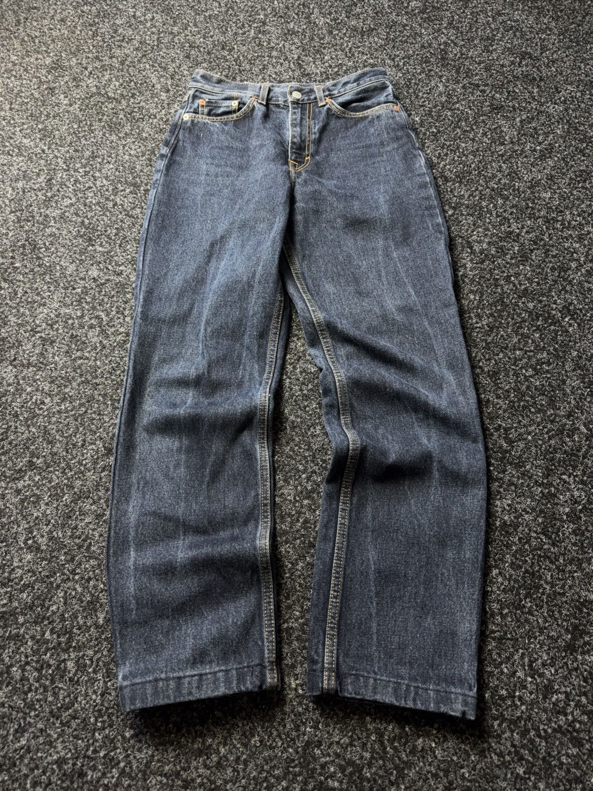 Cos Luxury 00s COS Straight Dark Wash Jeans Size 25 Minimalist Size 25" / US 0 / IT 36 - 1 Thumbnail