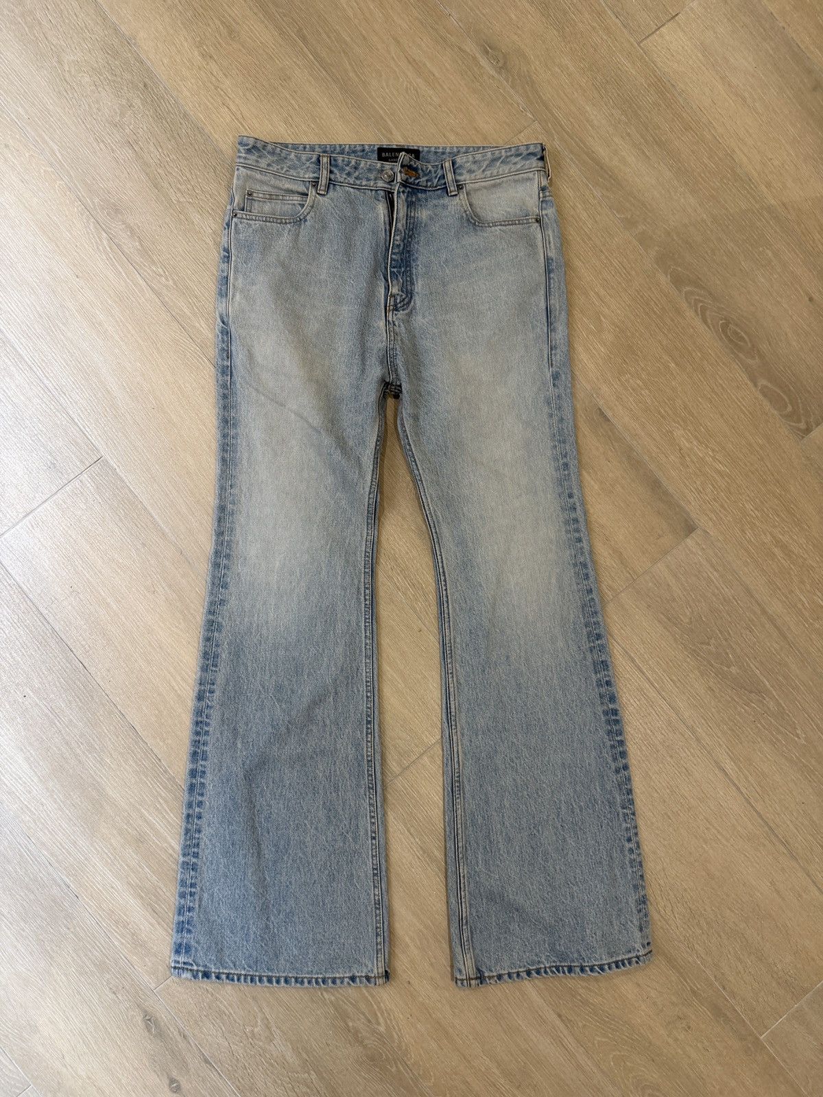Balenciaga BB GARDE-ROBE FLARED DENIM Size US 32 / EU 48 - 2 Thumbnail
