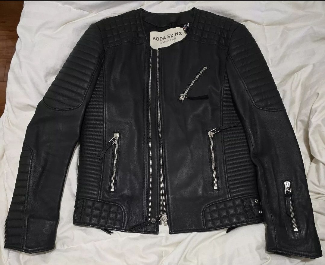 Boda Skins Boda Skins AXL Leather Jacket Motorcycle Rare Size US XS / EU 42 / 0 - 1 Thumbnail