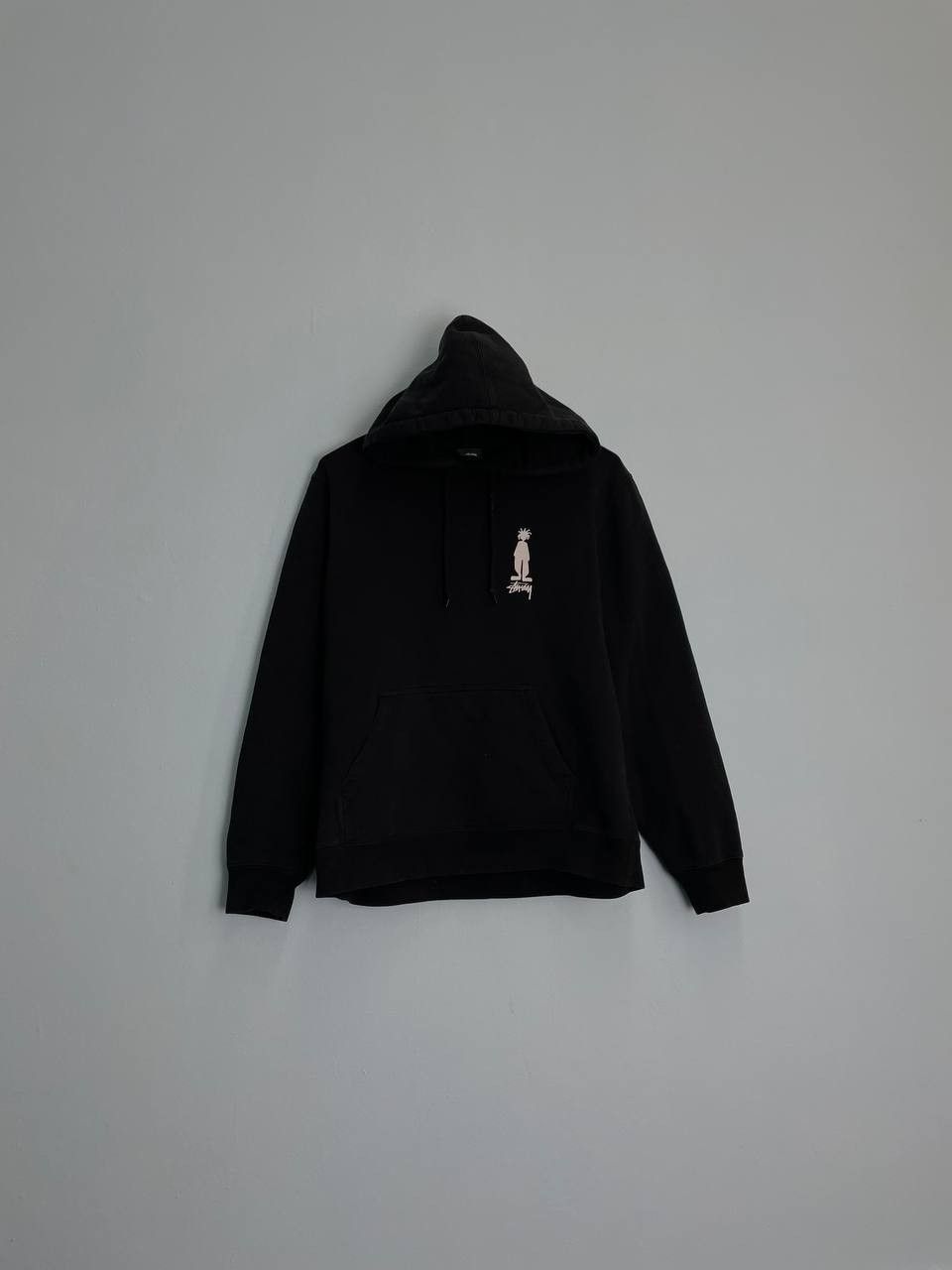Stussy × Vintage Vintage Stussy Raga Muffin Logo Hoodie Size US M / EU 48-50 / 2 - 8 Thumbnail