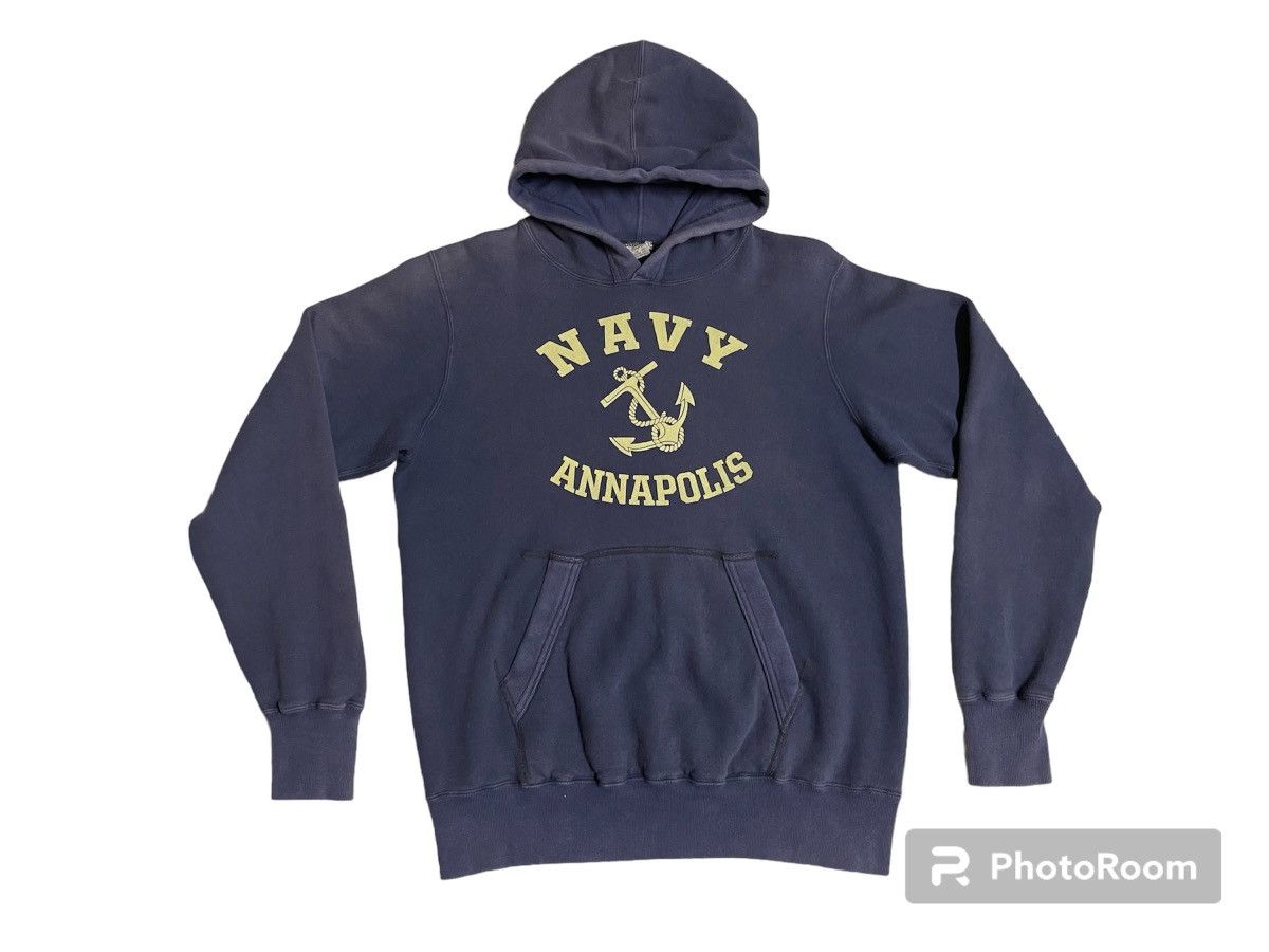 Buzz Rickson's Buzz Rickson Sportwear Hoodie Navy Annapolis Japan Size US M / EU 48-50 / 2 - 15 Thumbnail