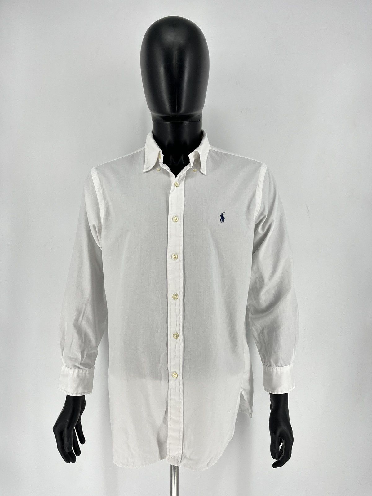 Ralph Lauren Vintage White Shirt Polo Ralph Lauren Size XL Rare Size US XL / EU 56 / 4 - 2 Thumbnail
