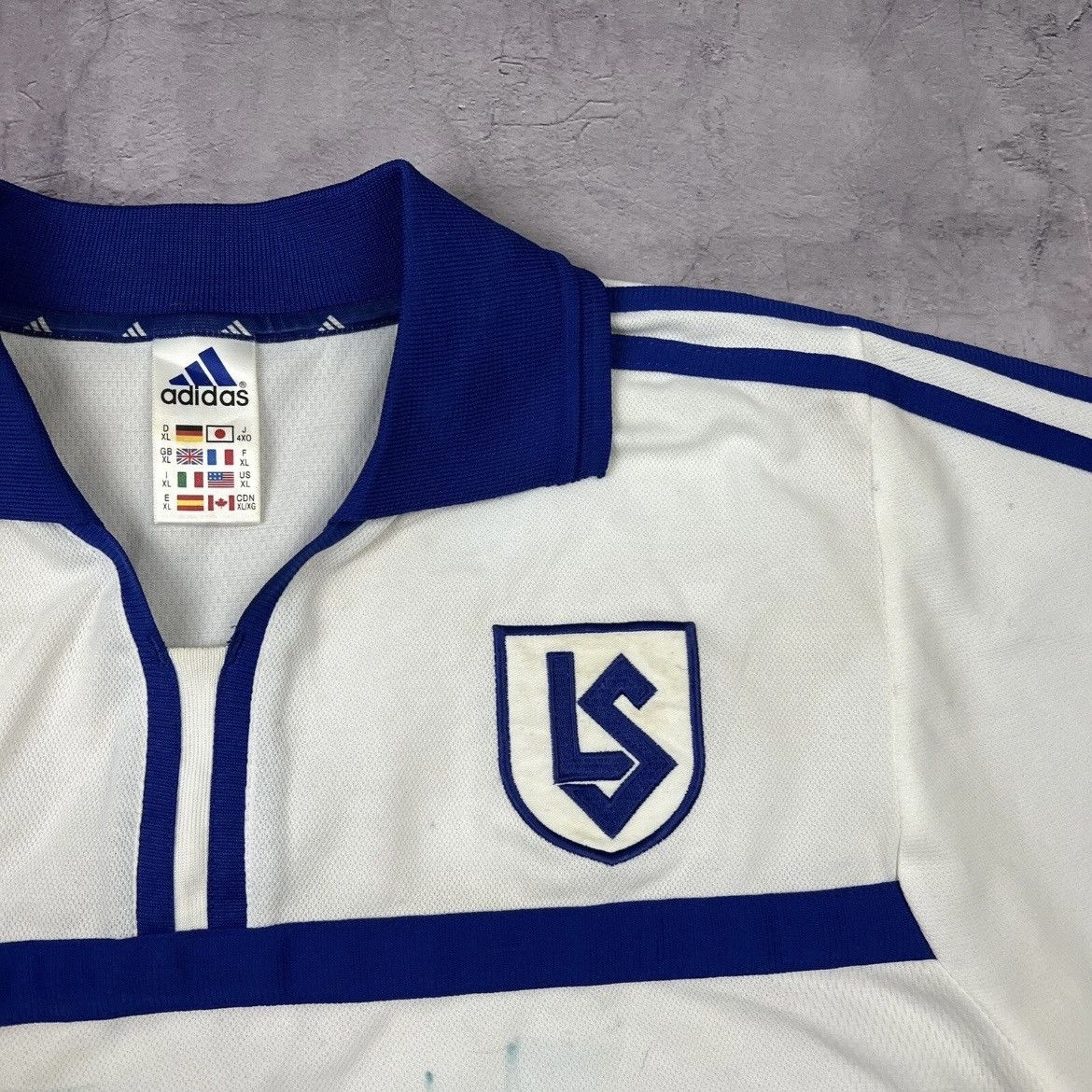 Adidas Rare! Lausanne Adidas Soccer Vintage Jersey Football Shirt Size US XL / EU 56 / 4 - 6 Thumbnail
