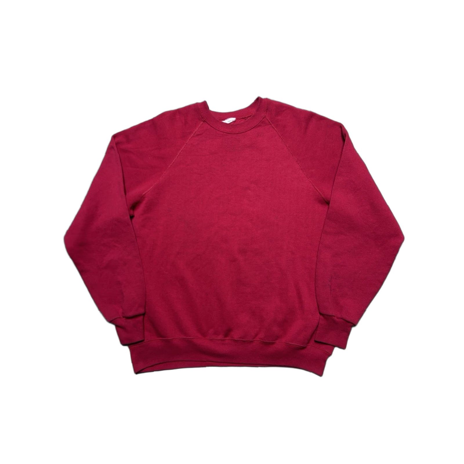 Vintage VINTAGE 80s Sweatshirt Crewneck Raglan Red Pullover Adult XL Men's Size US XL / EU 56 / 4 - 1 Thumbnail