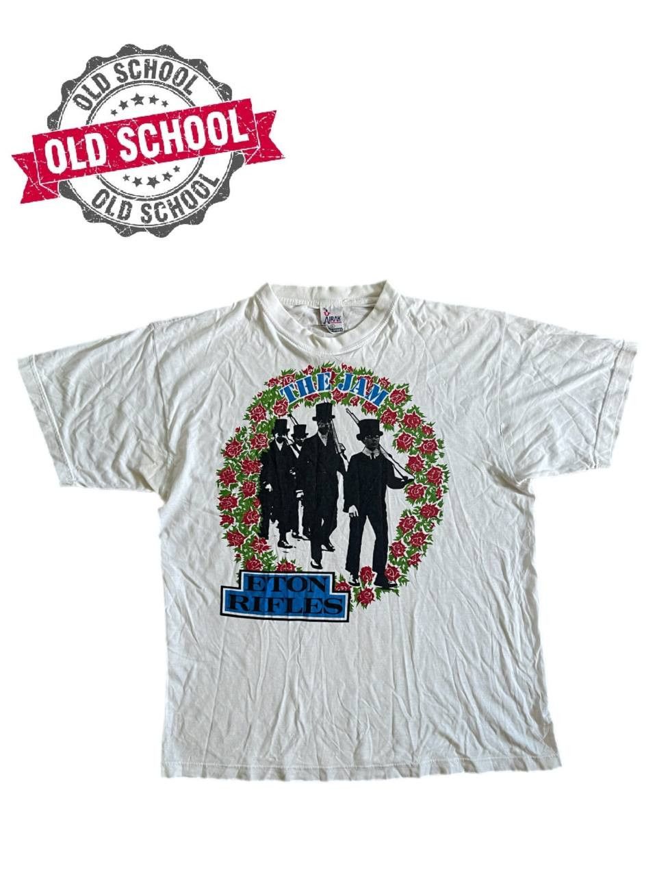 VINTAGE THE JAM ETON RIFLES PUNK ROCK TOUR T-SHIRT