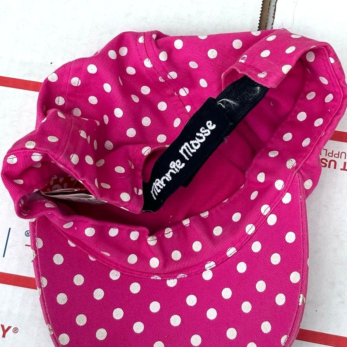 Disney Pink Disney Minnie Mouse Hat Size ONE SIZE - 5 Thumbnail