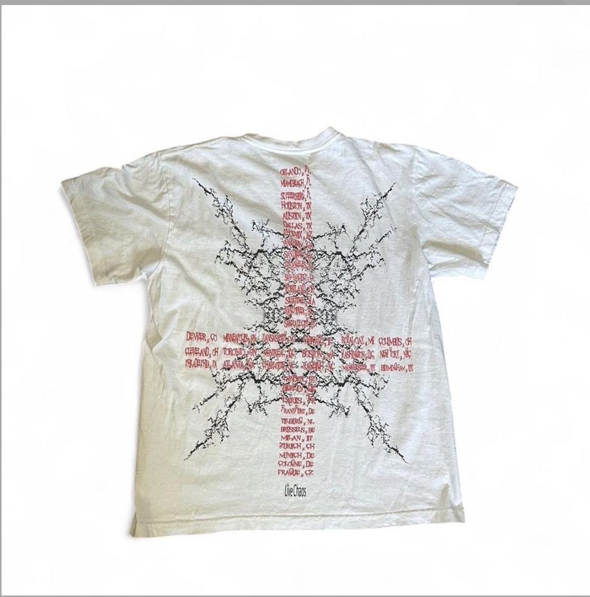 Ken Carson Ken Carson A Great Chaos Tour Tee Size US M / EU 48-50 / 2 - 3 Thumbnail