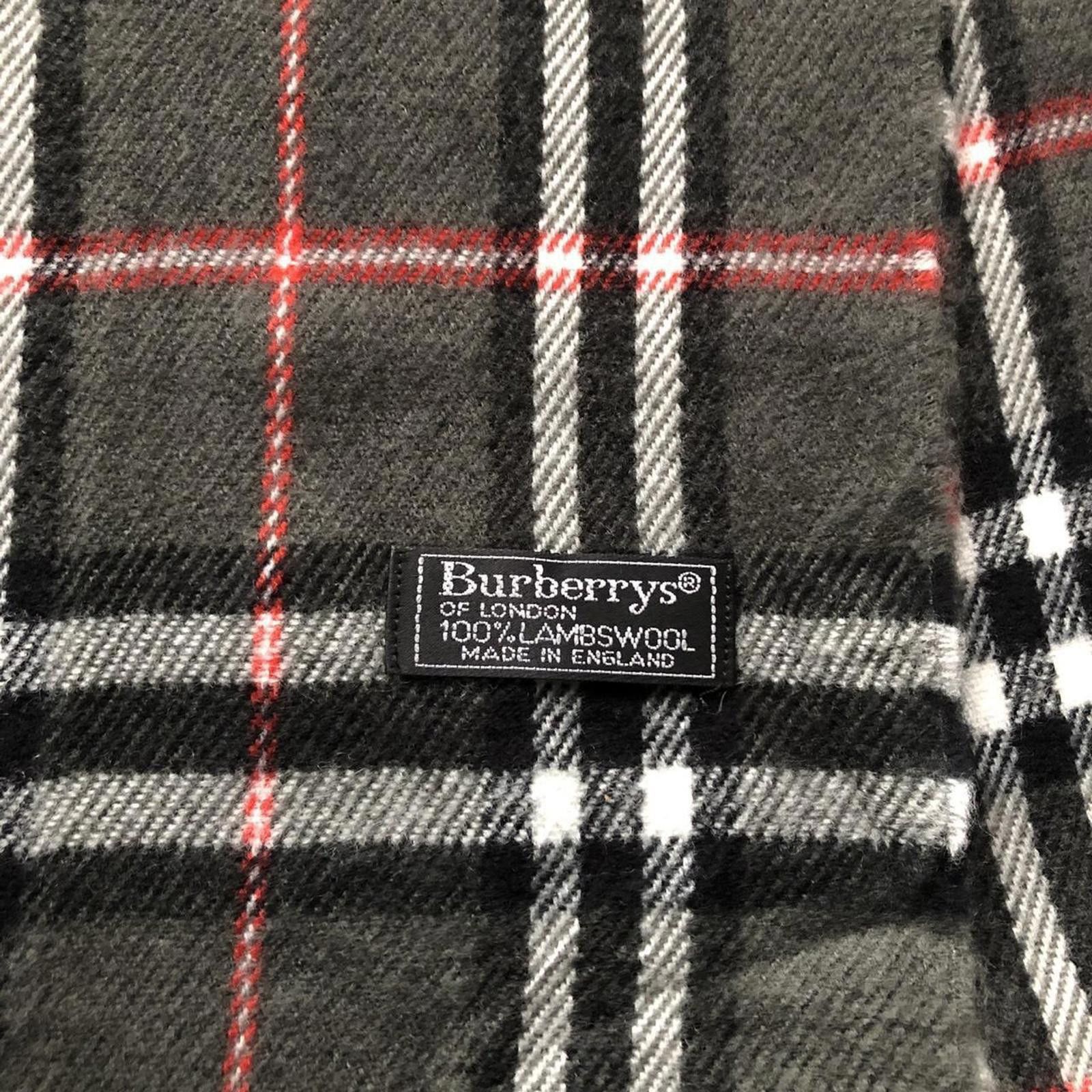 Burberry Vintage Burberry Nova Check Scarf Size ONE SIZE - 2 Thumbnail