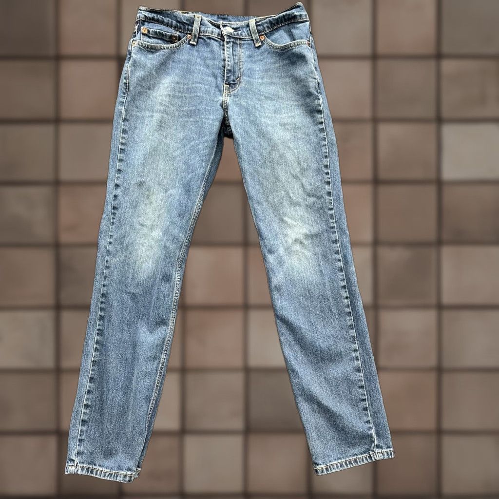 Levi's Levi's 511 Jeans Men 30/30 Blue Cotton Denim Straight Leg Regular Inseam 30 Size US 30 / EU 46 - 1 Thumbnail
