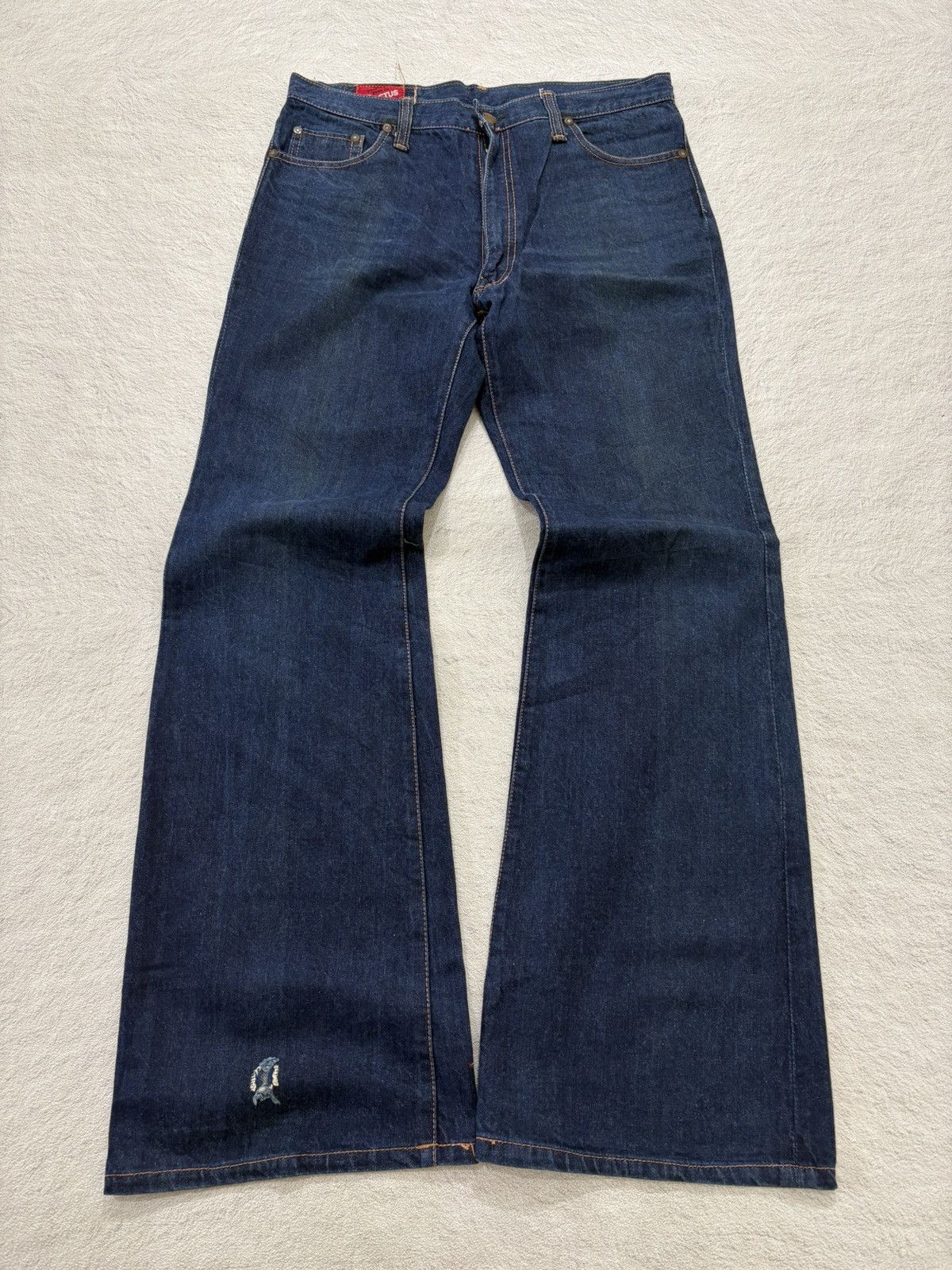 Hysteric Glamour 2000s Super Flared cactus japanese denim pants y2k style Size US 32 / EU 48 - 1 Thumbnail