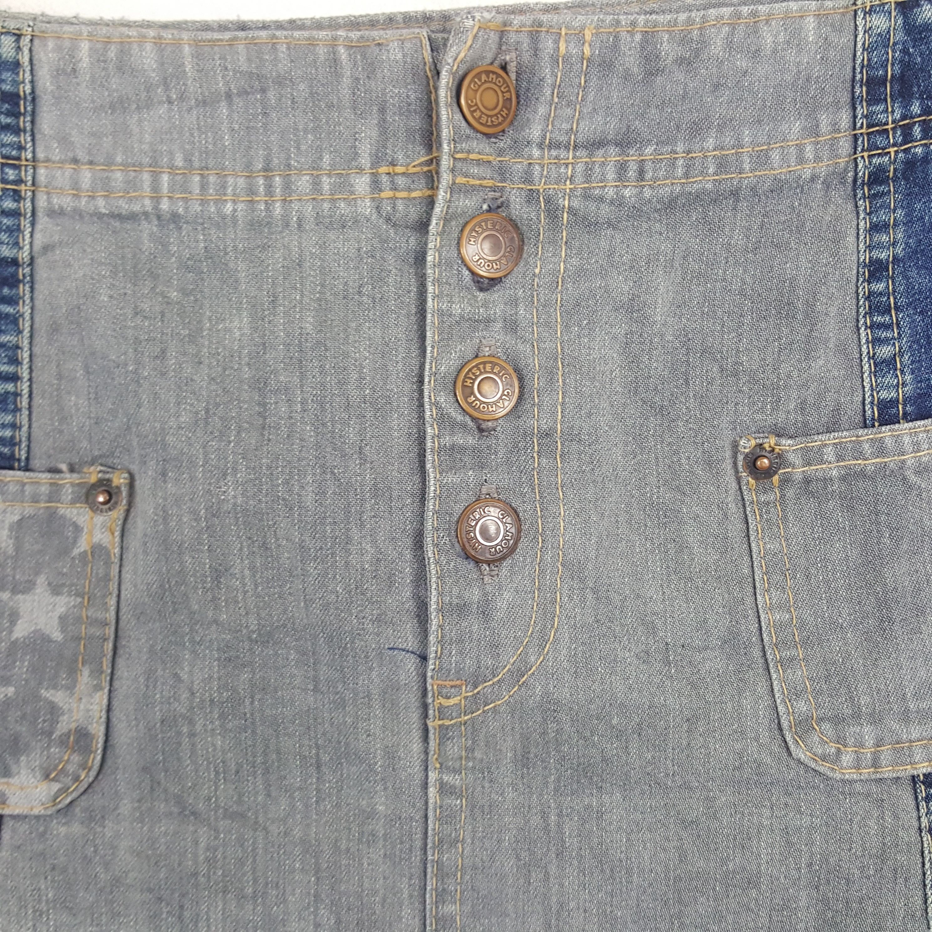 Hysteric Glamour × Vintage Vintage Hysteric Glamour Denim Skirts Size 28" / US 6 / IT 42 - 2 Thumbnail