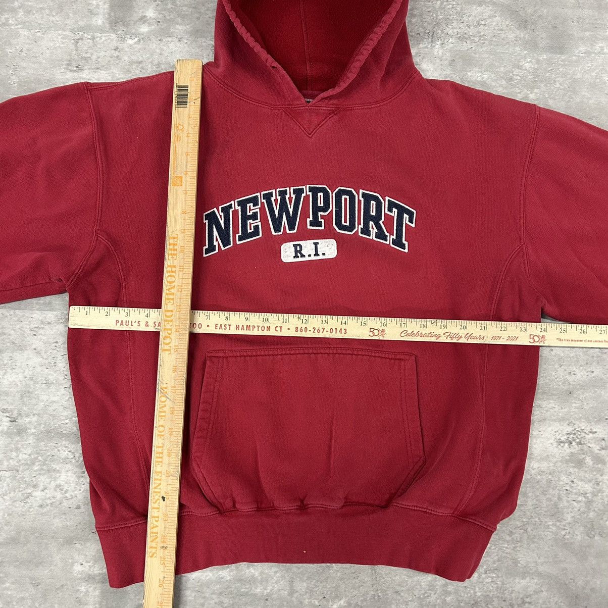 Vintage Newport Rhode Island russell style sweatshirt Size US XL / EU 56 / 4 - 4 Thumbnail