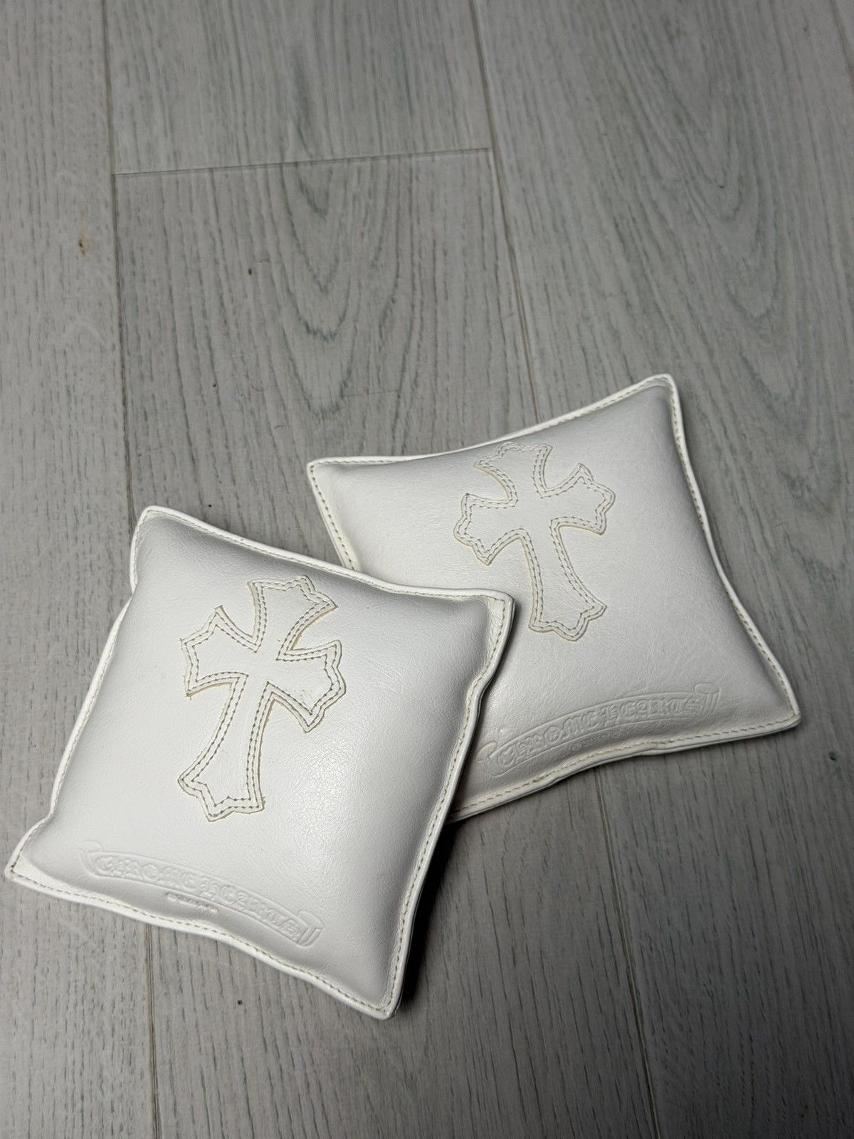Chrome Hearts Chrome Hearts Leather Cross Patch Jewelry Pillow Paperweight Size ONE SIZE - 6 Thumbnail