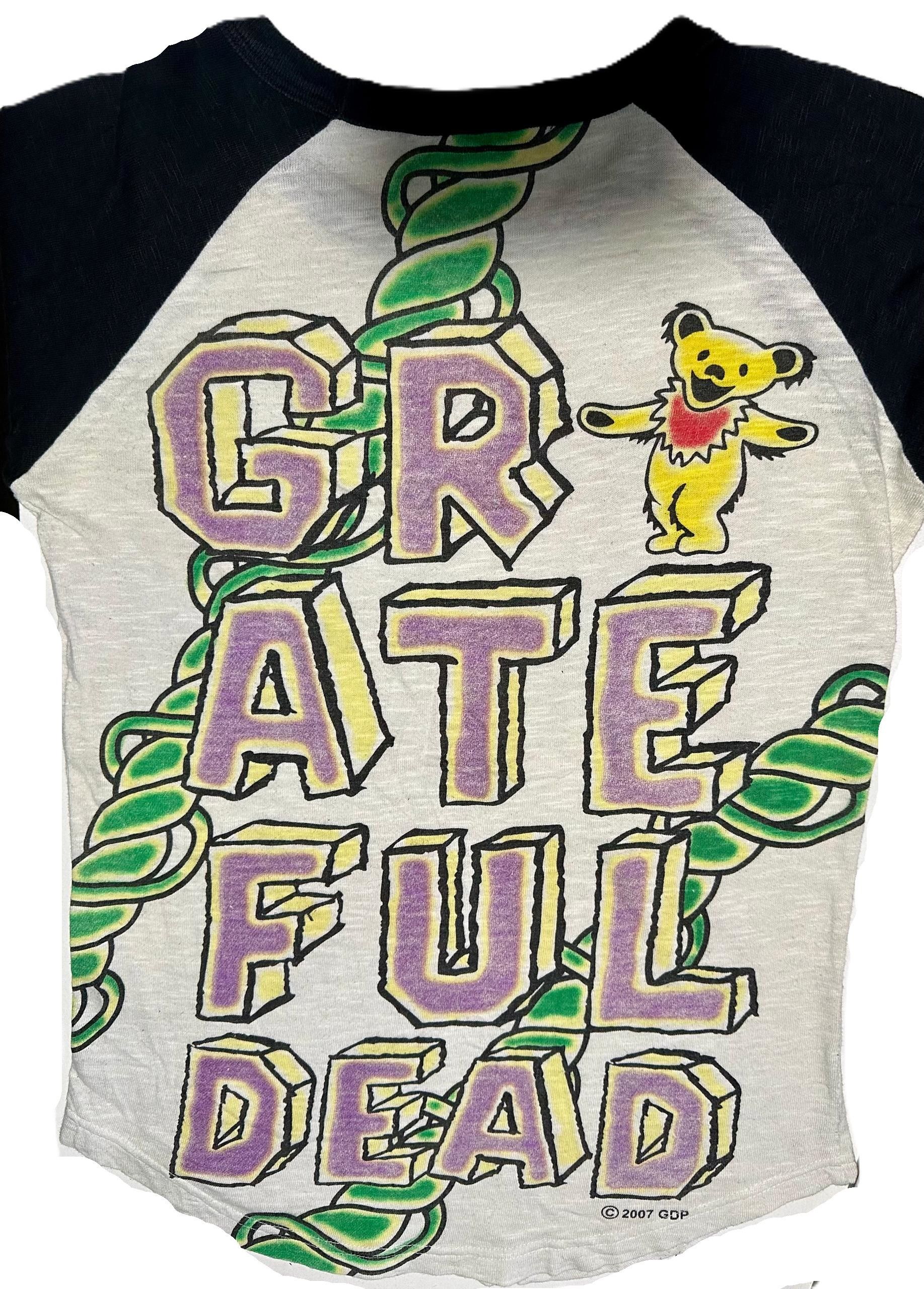 Band Tees Grateful Dead Raglan Long Sleeve T-Shirt Size US S / EU 44-46 / 1 - 4 Thumbnail