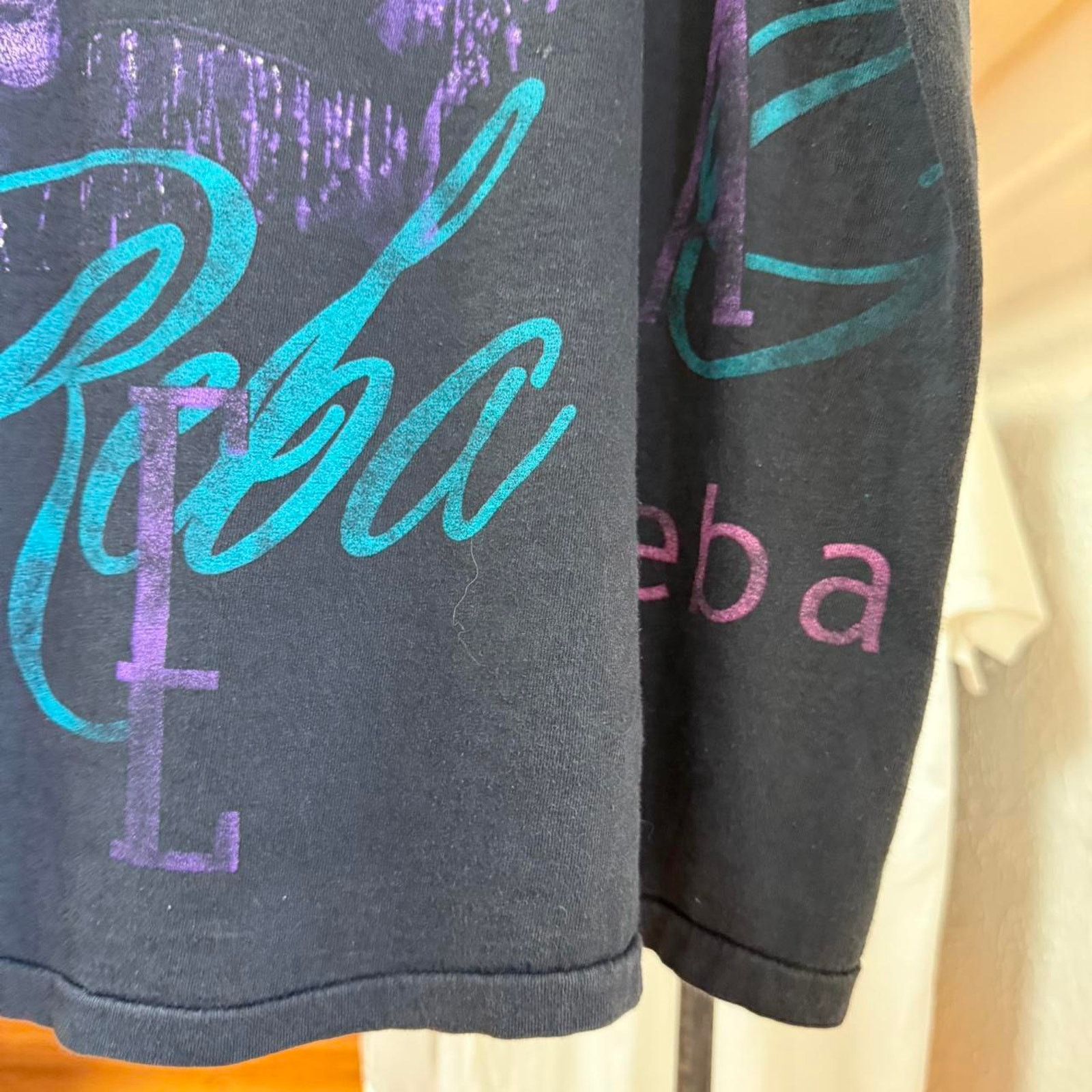 Band Tees × Vintage Vintage 90s Reba All Over Print Band Concert Country T-Shirt Size US XL / EU 56 / 4 - 7 Thumbnail