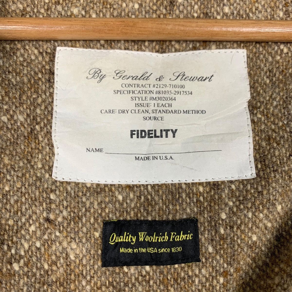 Fidelity FIDELITY By Gerald & Steward Wool Hooded Jacket #2316-C103 Size XS / US 0-2 / IT 36-38 - 16 Thumbnail