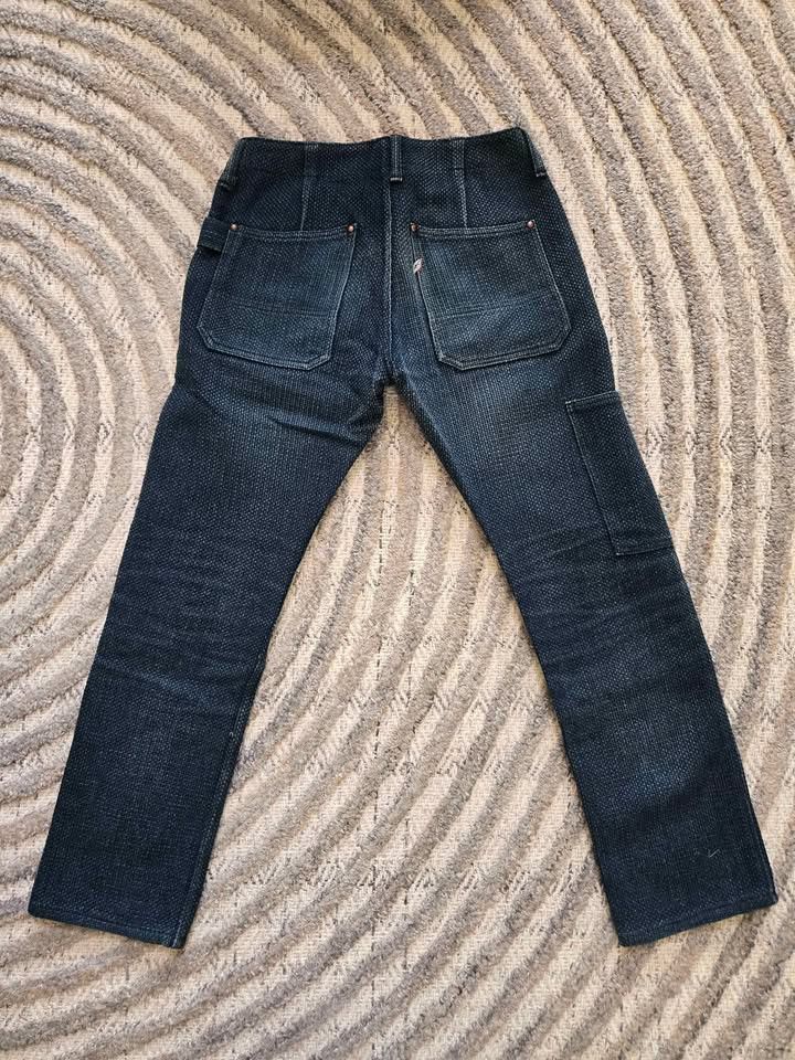 Pure Blue Japan Pure Blue Japan Sashiko Work Pants Size US 31 - 2 Thumbnail