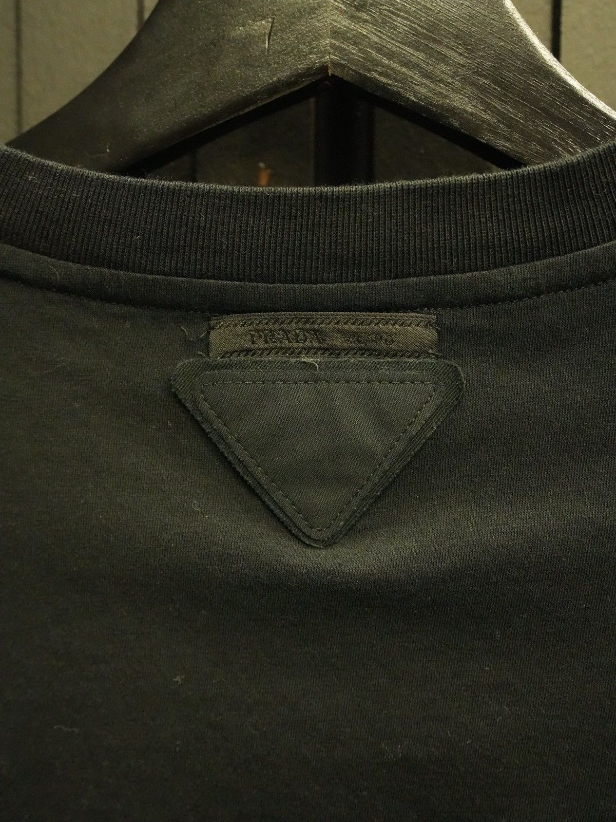 Prada Prada Cotton Long Sleeve Shirt Size US S / EU 44-46 / 1 - 4 Thumbnail
