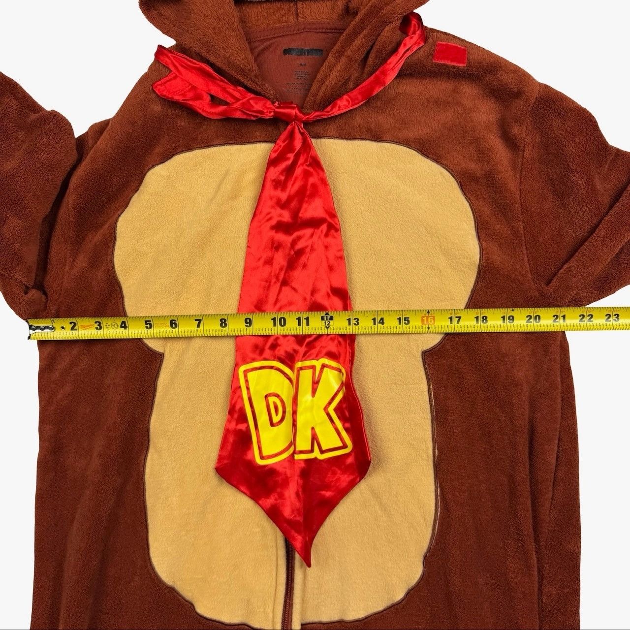Other Donkey Kong Hooded Costume with Tie Zip Hooded Costume Brown Size US M / EU 48-50 / 2 - 6 Thumbnail