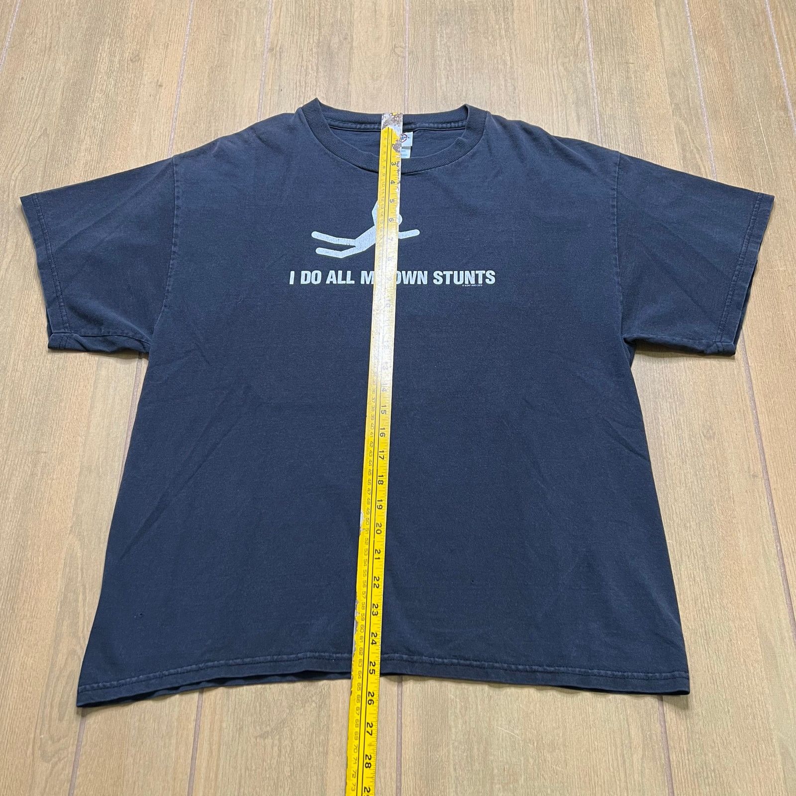 Delta Vintage 90s I Do All My Own Stunts Graphic Quote Men Sz L Size US L / EU 52-54 / 3 - 5 Thumbnail