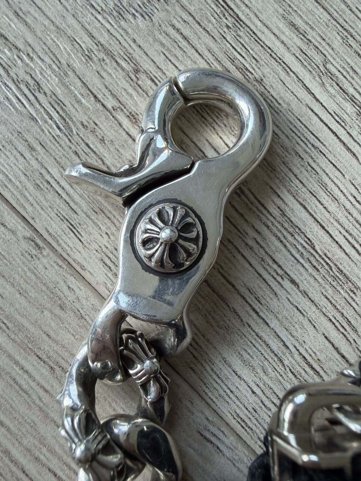 Chrome Hearts Chrome Hearts cross patches wallet on chains Size ONE SIZE - 5 Thumbnail