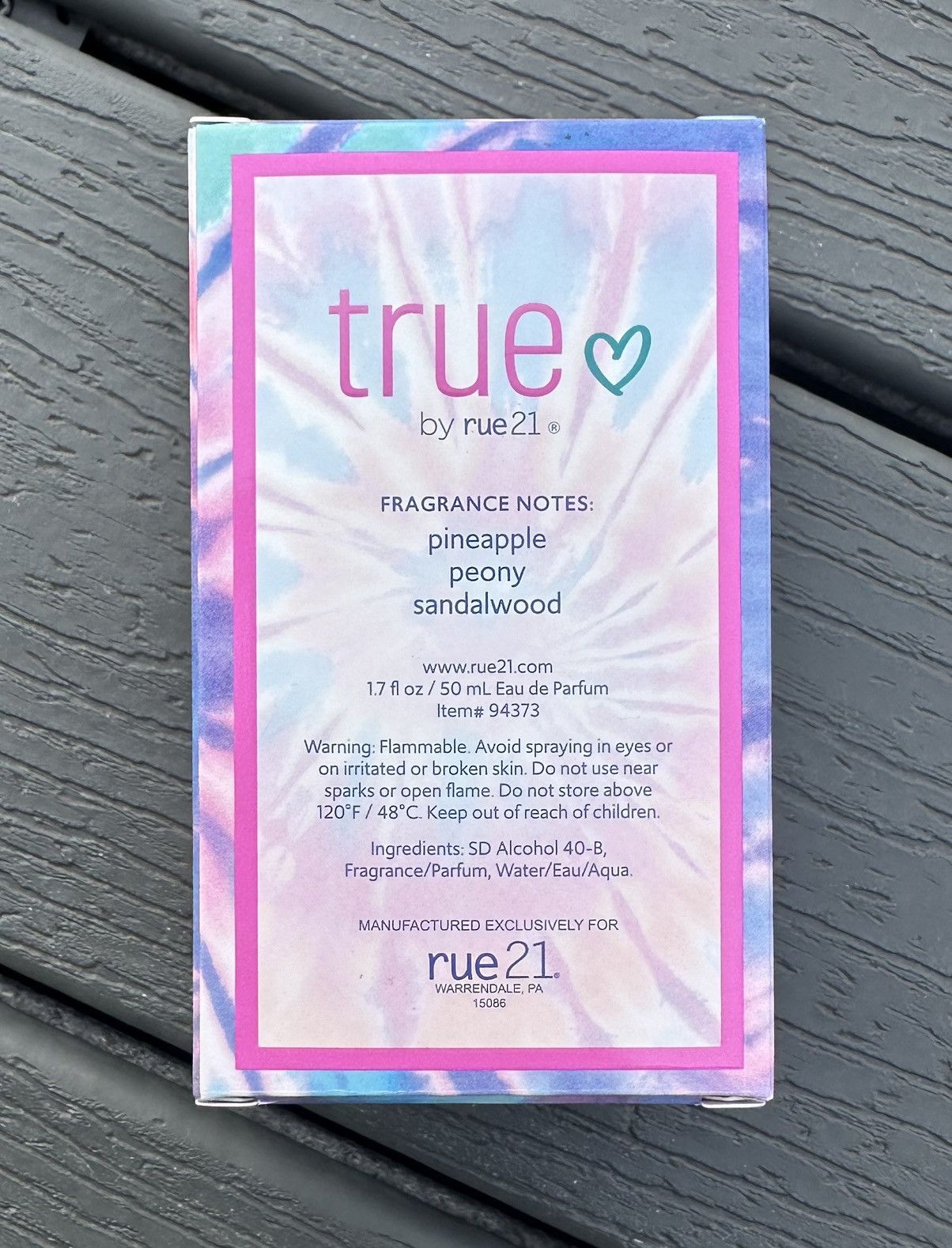 rue21 True By Rue 21 Women Perfume Spray 1.7 FL OZ Be True To You Size ONE SIZE - 4 Thumbnail