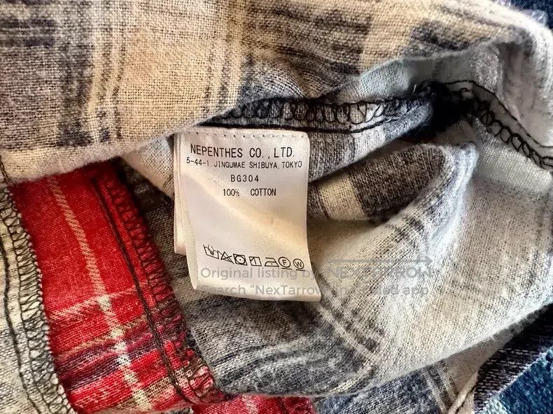 Needles Needles Patchwork washed vintage shirt Size US M / EU 48-50 / 2 - 6 Thumbnail