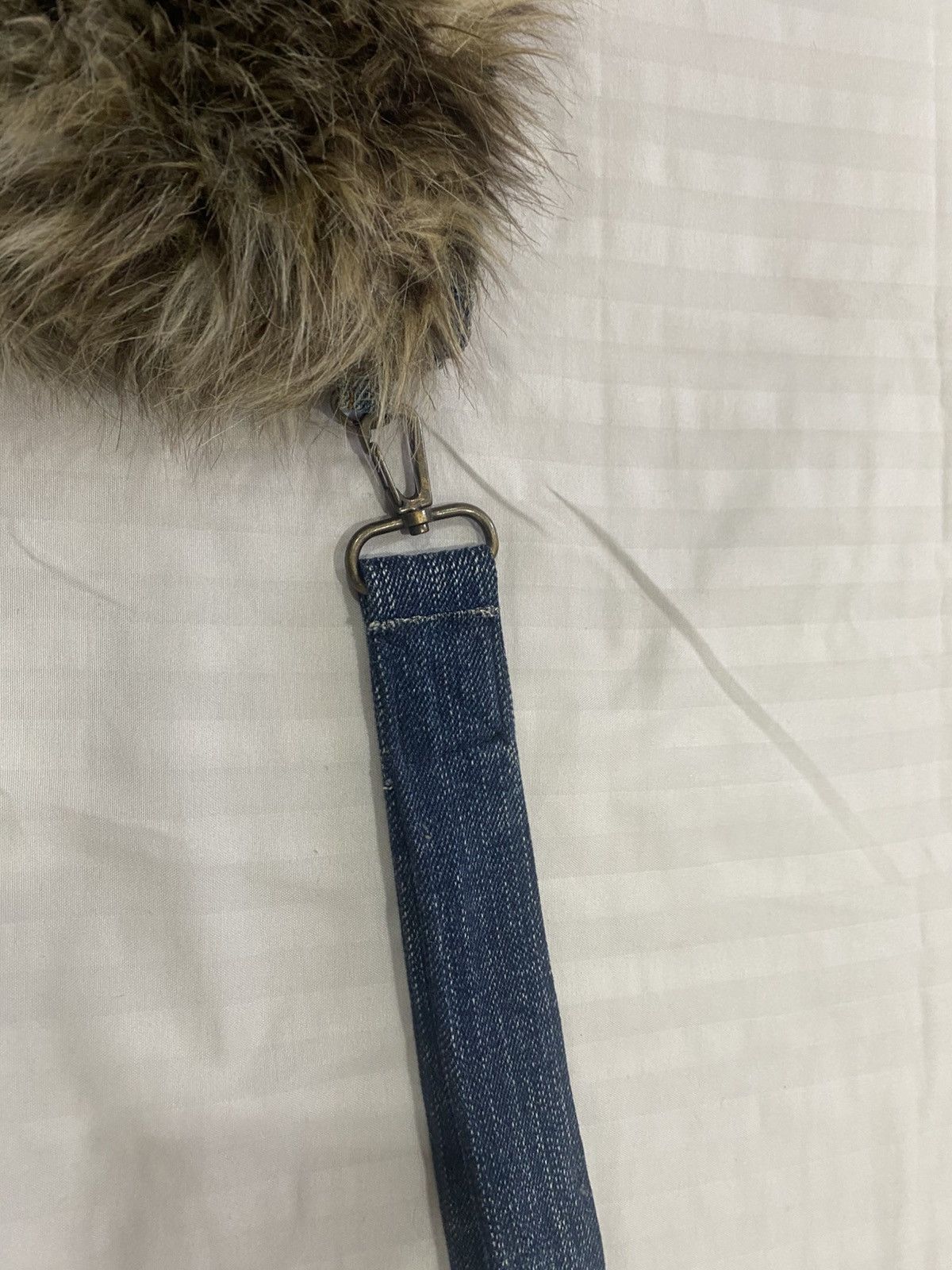 Levi's Made & Crafted Custom Levi's Denim Fur Wristlet Bag Size ONE SIZE - 3 Thumbnail