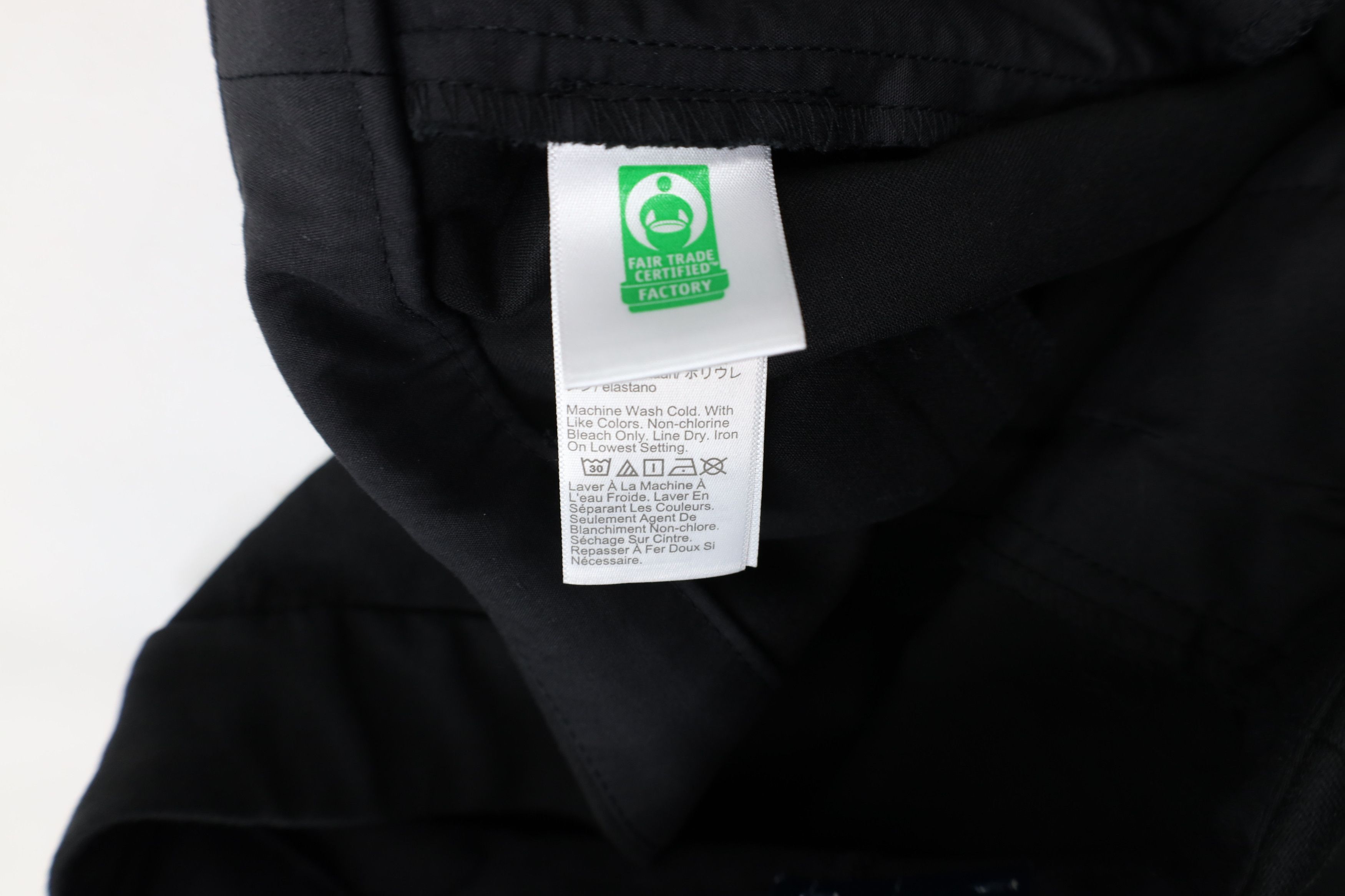 J.Crew × Vintage New J Crew Stretch Flared Wide Leg Kelsey Chino Pants Black Size 40" / US 18 - 7 Thumbnail