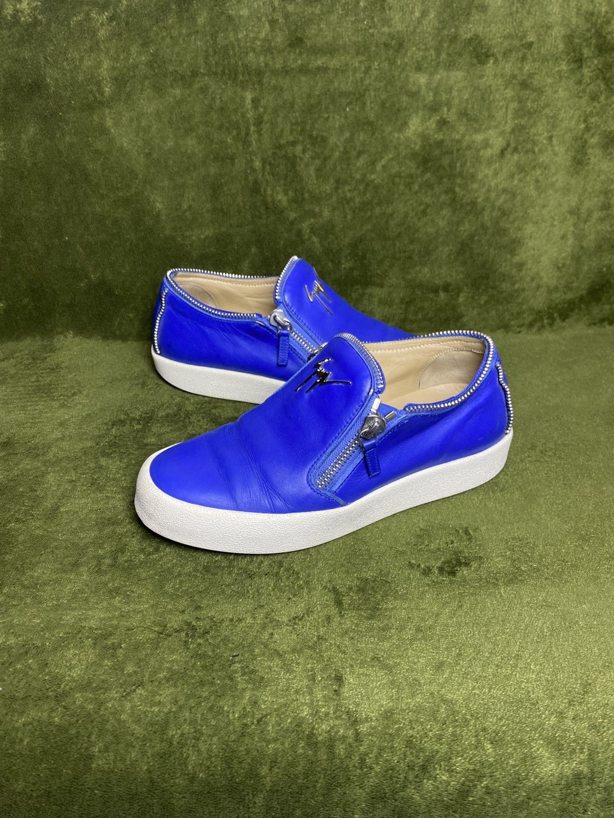Giuseppe Zanotti GIUSEPPE ZANOTTI // ZIP SNEAKERS Size US 10 / IT 40 - 1 Thumbnail
