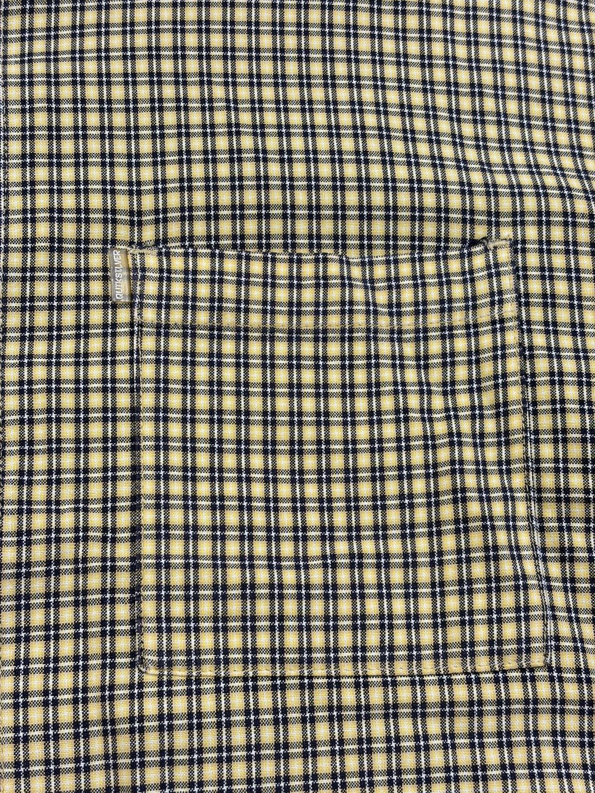 Quiksilver Vintage 90s Quiksilver Shirt Plaid Short Sleeve Button Front Size US M / EU 48-50 / 2 - 3 Thumbnail