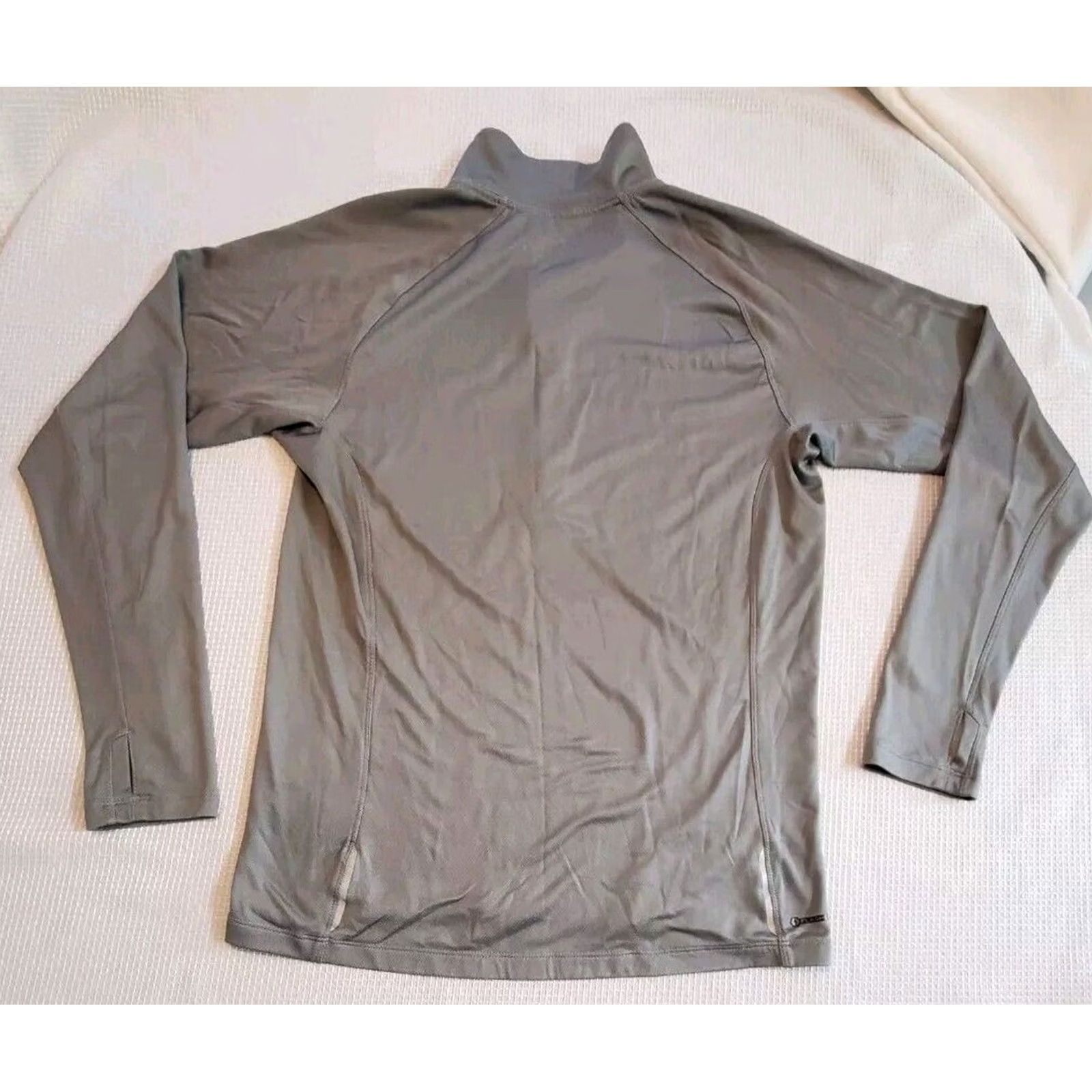 The North Face The North Face Shirt Mens Med Gray Flash Dry 1/4 Zip Pullover Long Sleeve Base Size US M / EU 48-50 / 2 - 2 Thumbnail