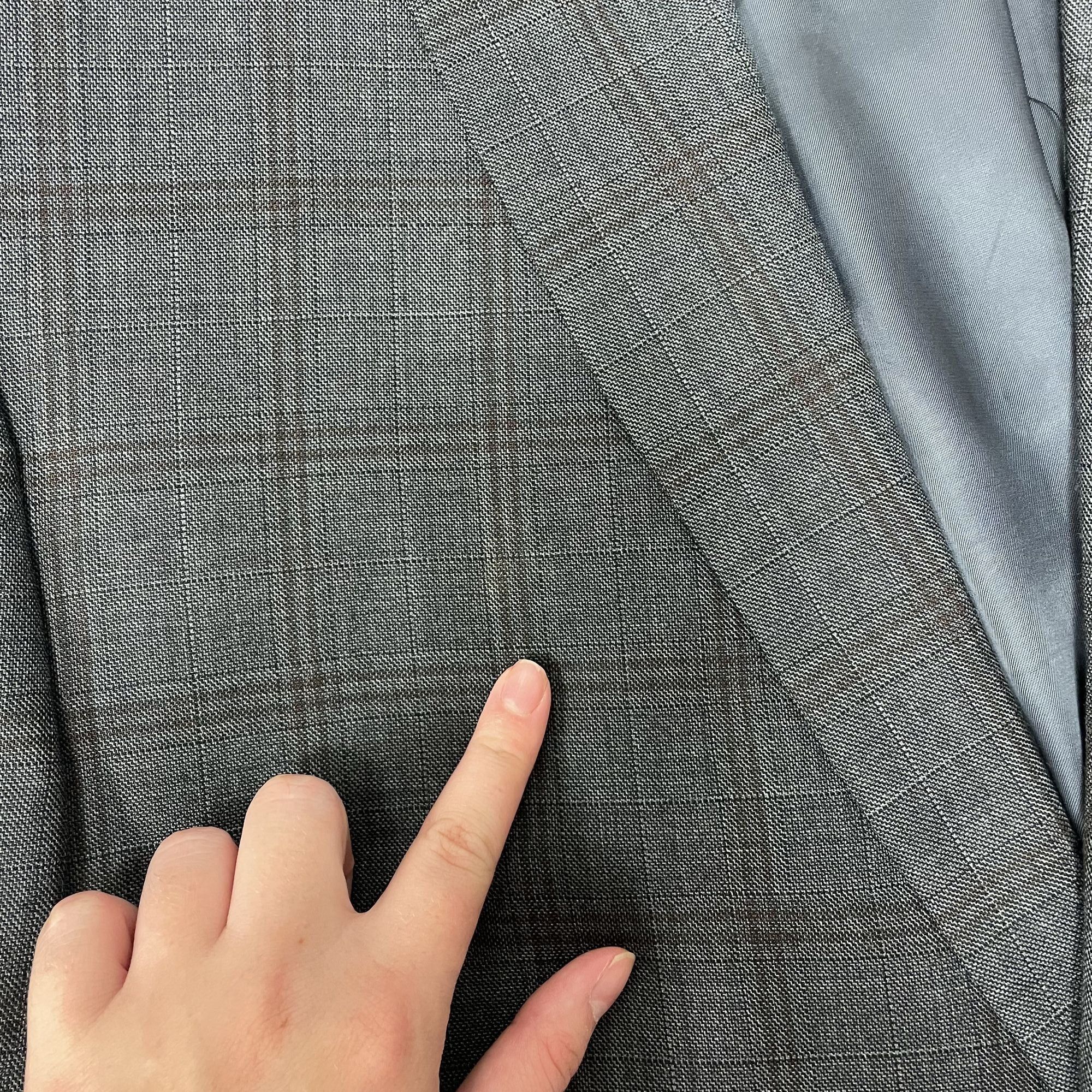 Jos. A. Bank Jos A Bank Sport Coat OVERCHECK Jacket SILK Wool Blazer Size 42R - 11 Thumbnail