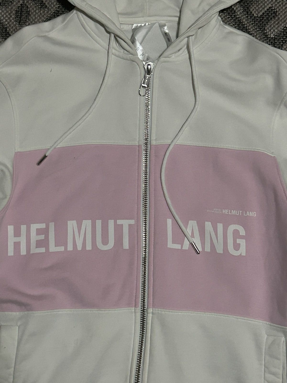 Helmut Lang Helmut lang pink campaign hoodie Size US M / EU 48-50 / 2 - 2 Thumbnail