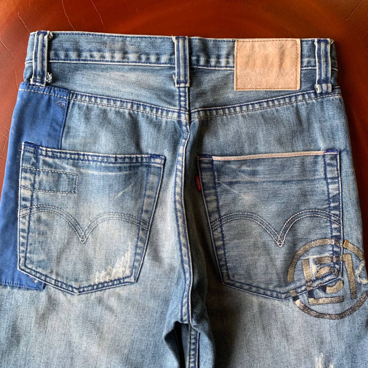 CLOT × Levi's Levis x Clot x Kazuki Kuraishi 501 Blue Denim Short Pants Size US 30 / EU 46 - 4 Thumbnail