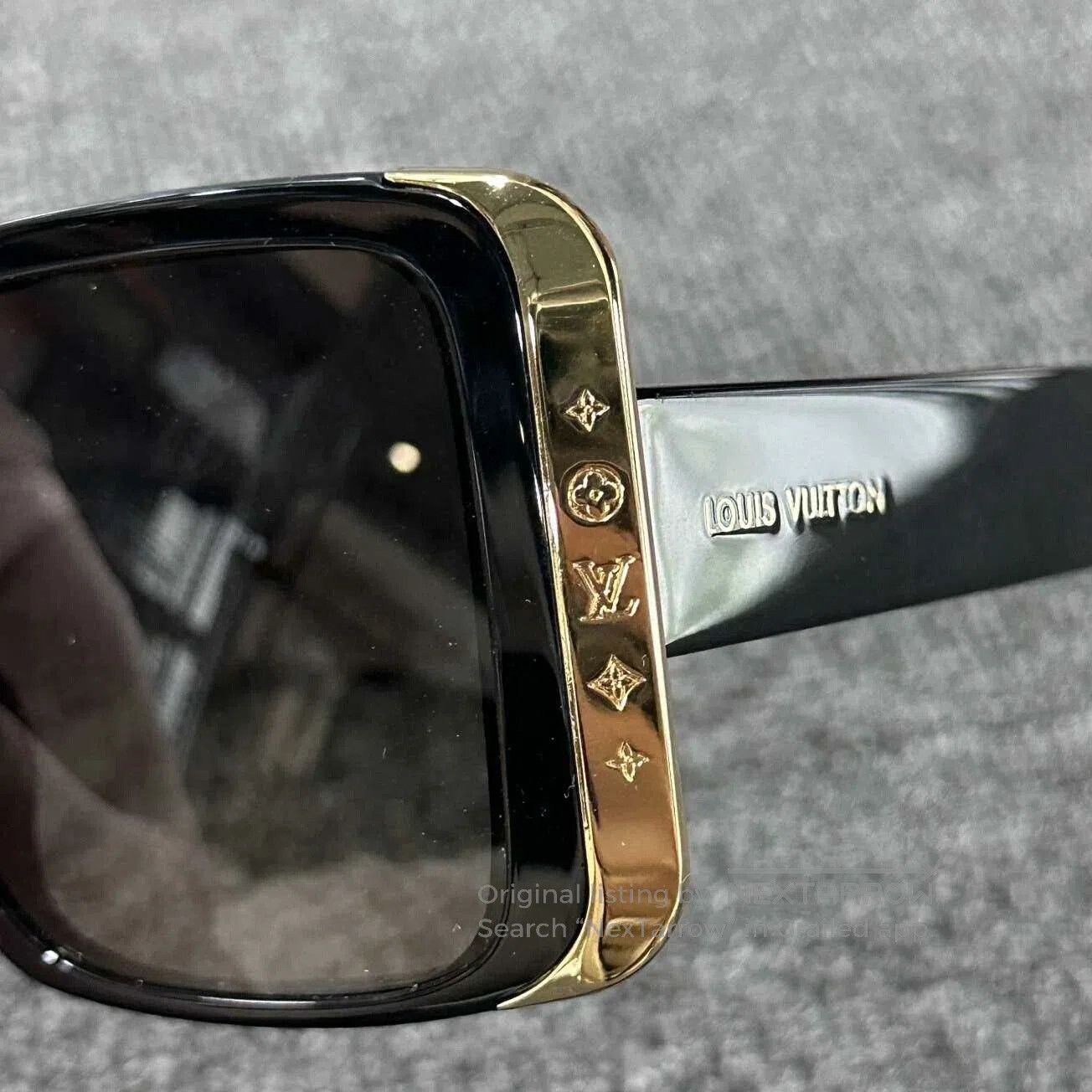 Louis Vuitton Louis Vuitton Metal Logo Sunglasses. Size ONE SIZE - 3 Thumbnail