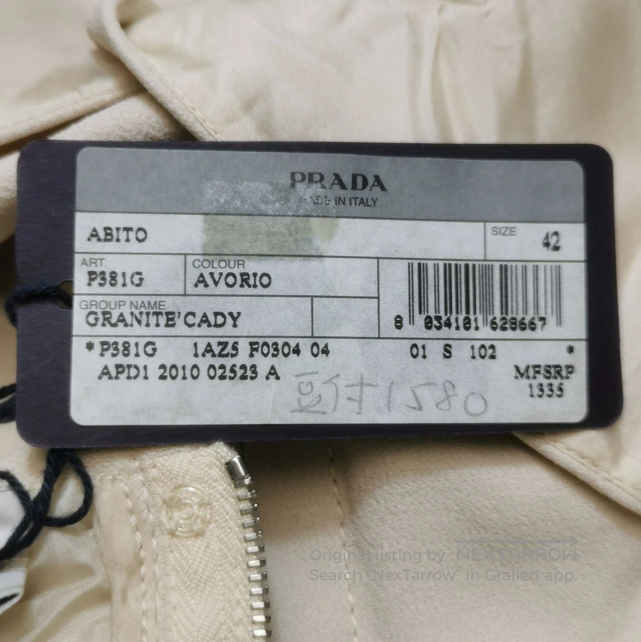 Prada Prada Solid V-Neck Dress Size 42 . Size US 42 / EU 58 - 9 Thumbnail