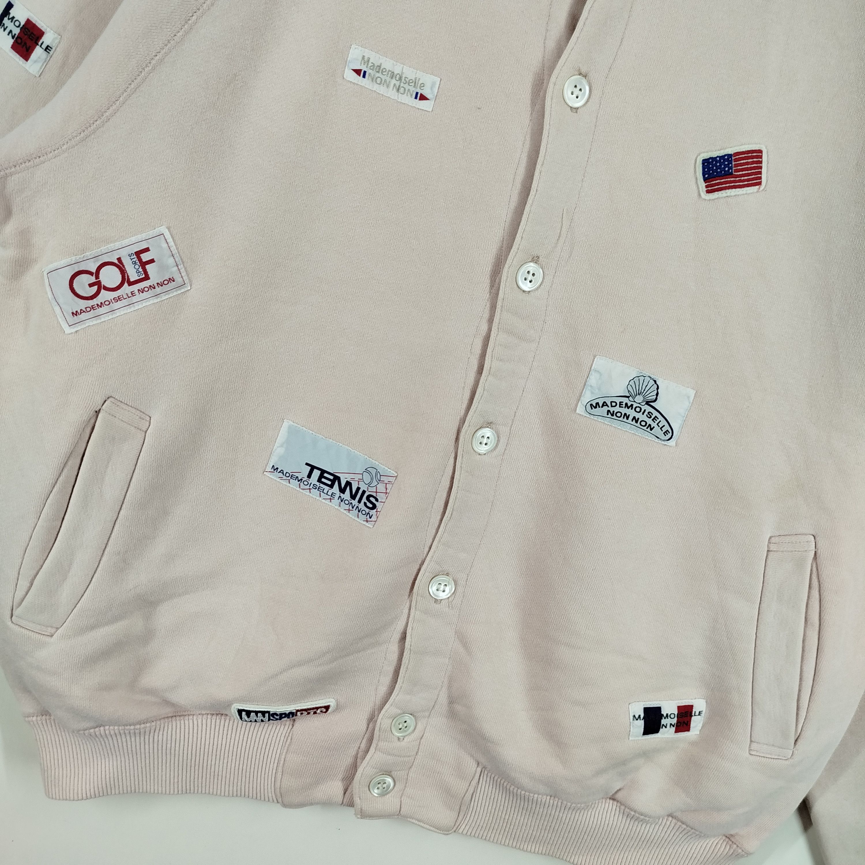 Mademoiselle Non Non Vintage Mademoiselle Non Non Patches Style Made In Japan Size L / US 10 / IT 46 - 2 Thumbnail