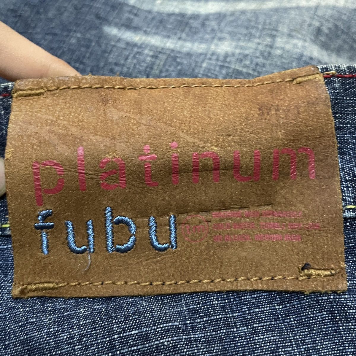 Fubu Rare Vintage Brand Fubu Platinum Patchwork Baggy Jeans 2000s Size US 36 / EU 52 - 9 Thumbnail