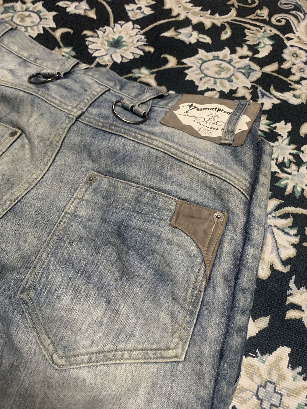 PPFM PPFM DESTRUCT PRODUCT JEANS Size US 32 / EU 48 - 17 Thumbnail