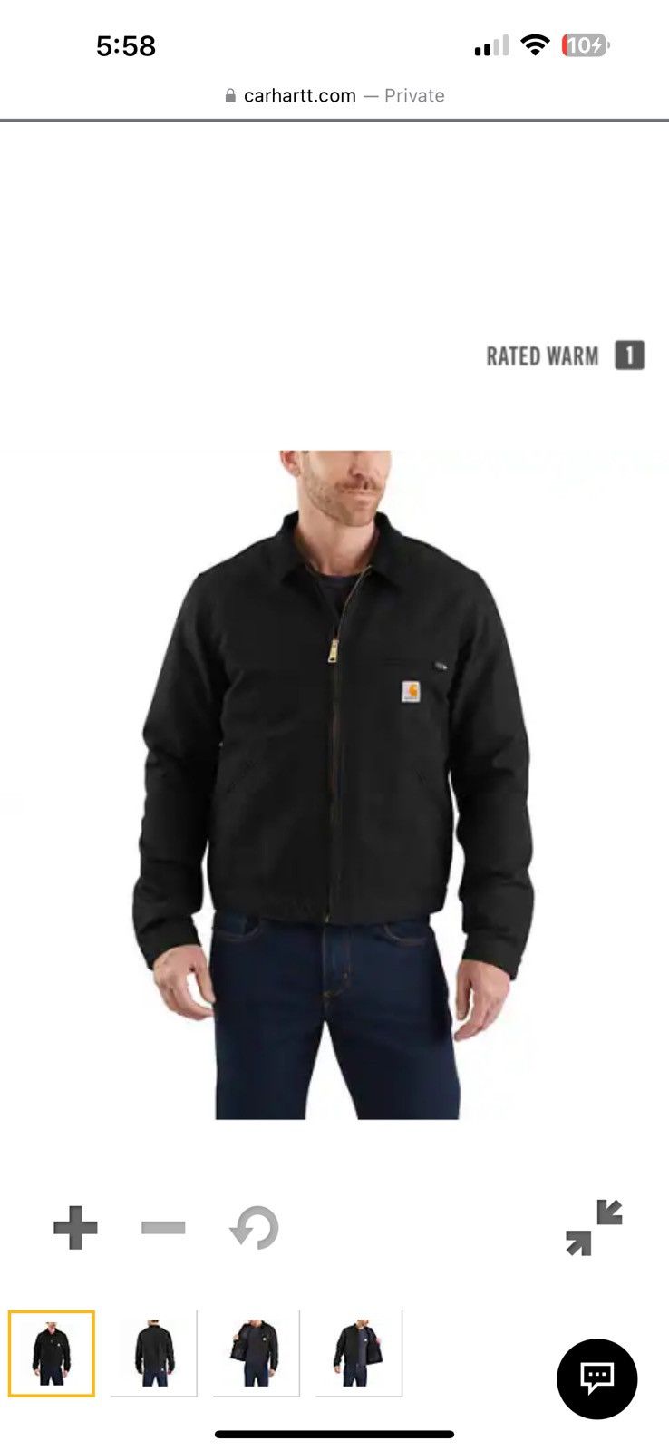 Carhartt Carhartt Duck Jacket Size US L / EU 52-54 / 3 - 1 Thumbnail