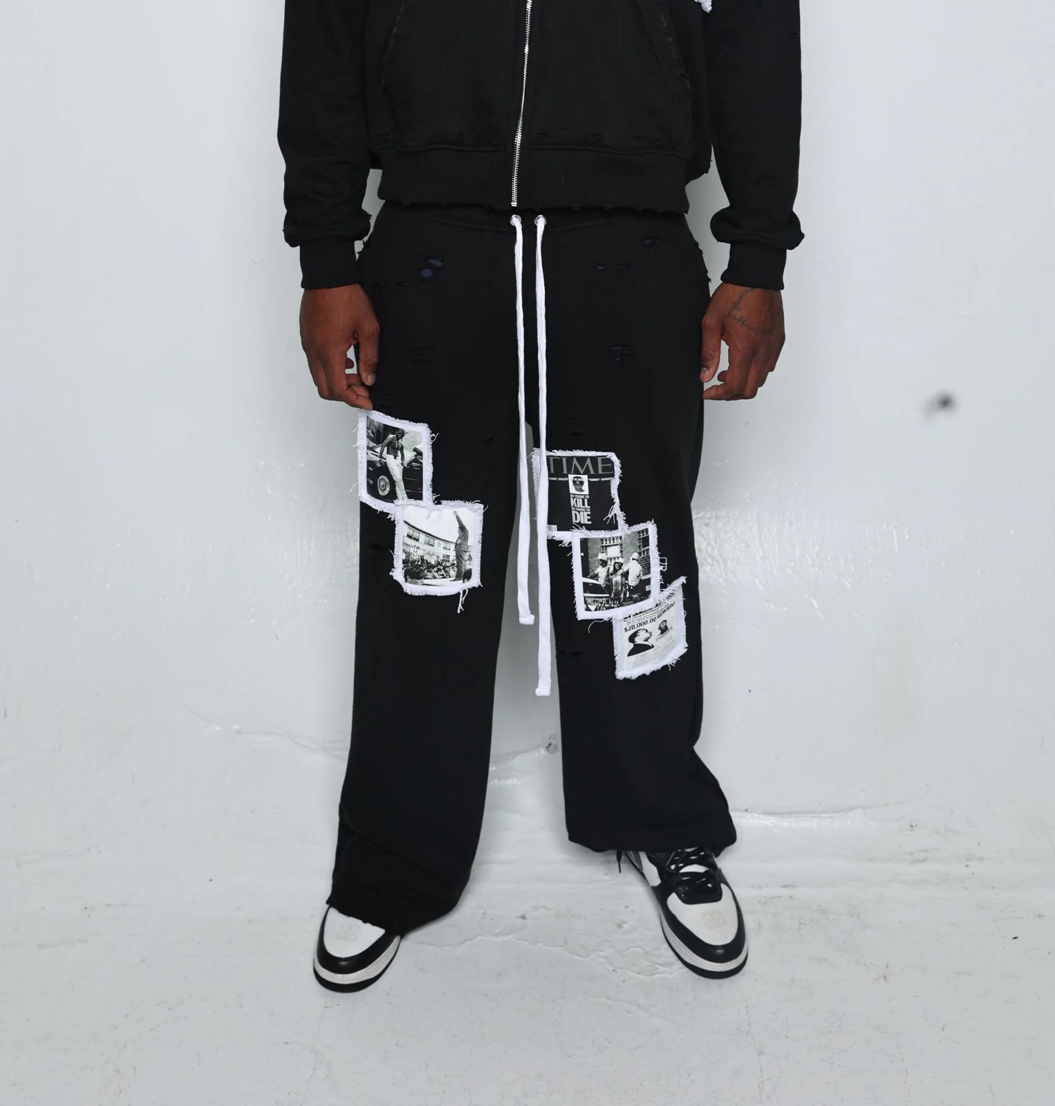 Other Fraternal Desires 'WATTBA' Black Sweats Size US 34 / EU 50 - 1 Preview