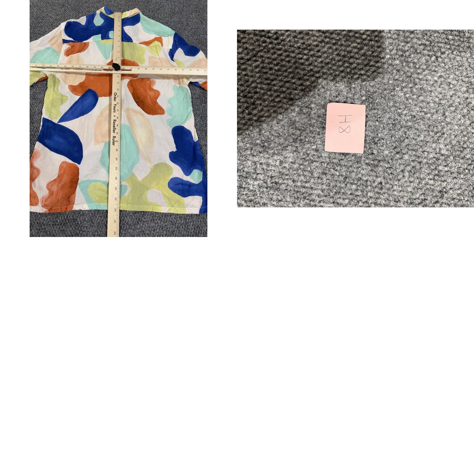 Zara Zara Shirt Mens L Multicolor Abstract Print Short Sleeve Button Up Casual Regular Fit Night? Size US L / EU 52-54 / 3 - 8 Thumbnail