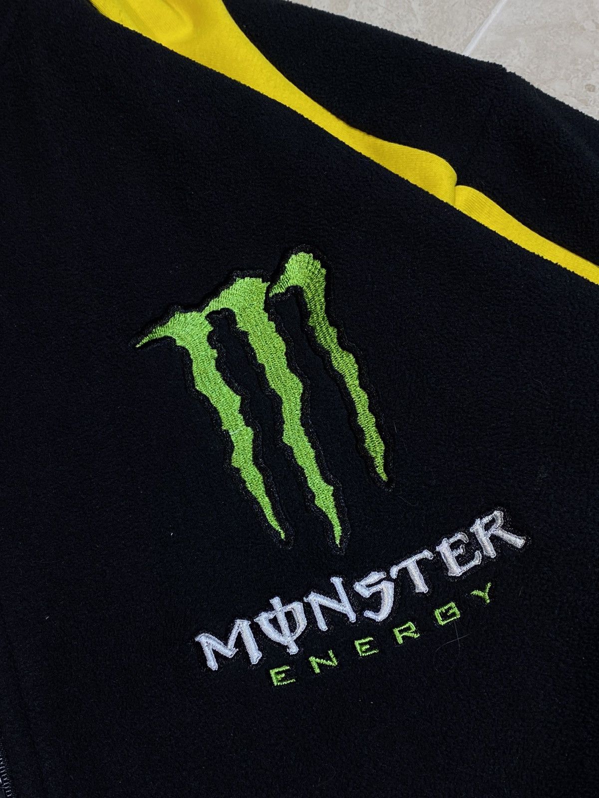 Vintage Racing Monster Energy Moto hype y2k fleece full zip jacket Size US M / EU 48-50 / 2 - 8 Thumbnail