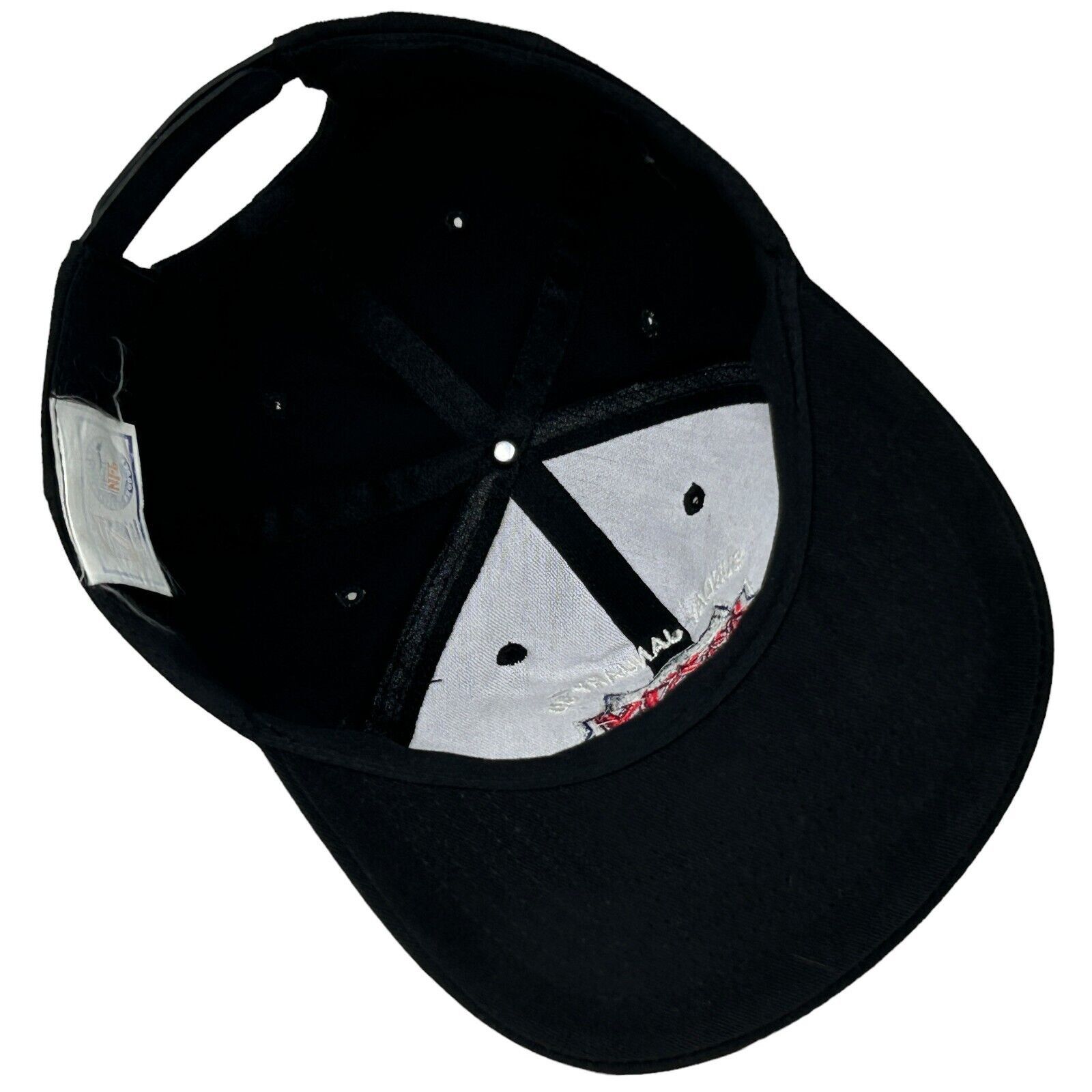 Logo 7 Vintage Y2Ks Super Bowl XXXIV Hat Baseball Cap Rams Black Size ONE SIZE - 4 Thumbnail