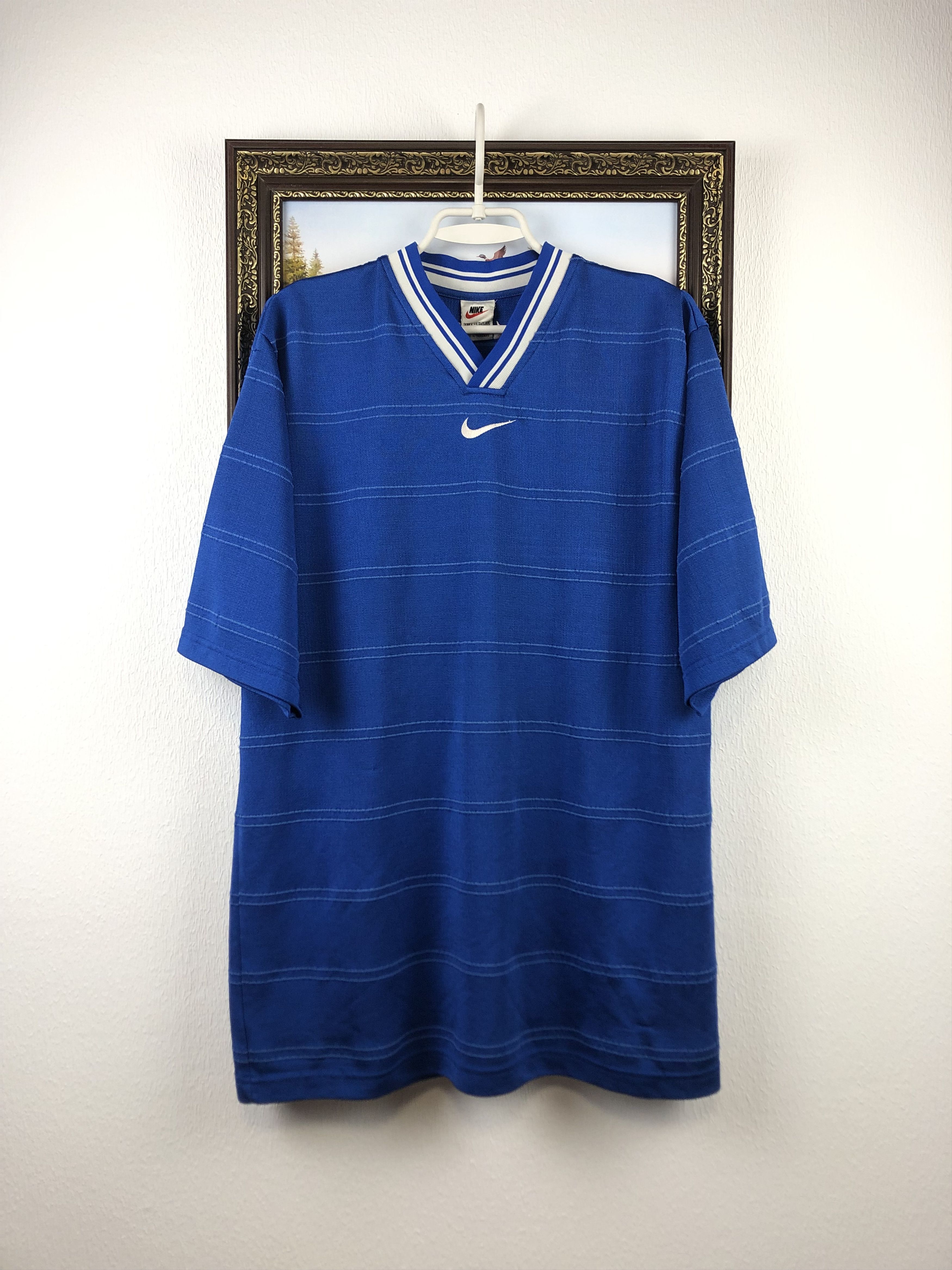 Nike Vintage Rangers Football Template Shirt Soccer Jersey Rare Size US L / EU 52-54 / 3 - 1 Thumbnail