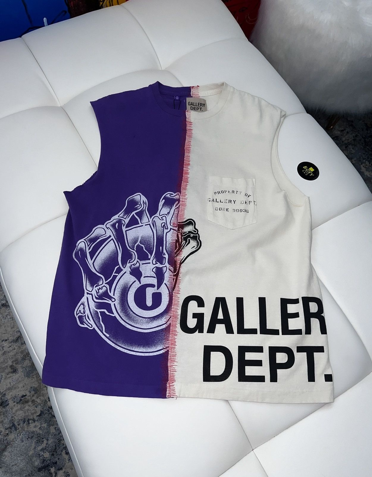 Gallery Dept. Gallery dept sleeveless retouch t shirt Size US M / EU 48-50 / 2 - 1 Thumbnail