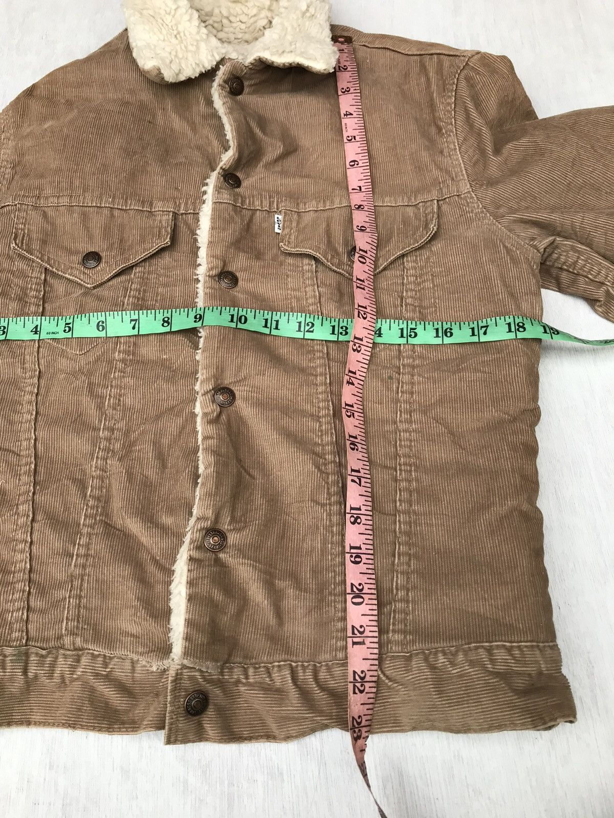 Levi's × Levi's Vintage Clothing × Vintage vintage Levi's sherpa corduroy denim jacket Size US XXS / EU 40 - 12 Thumbnail