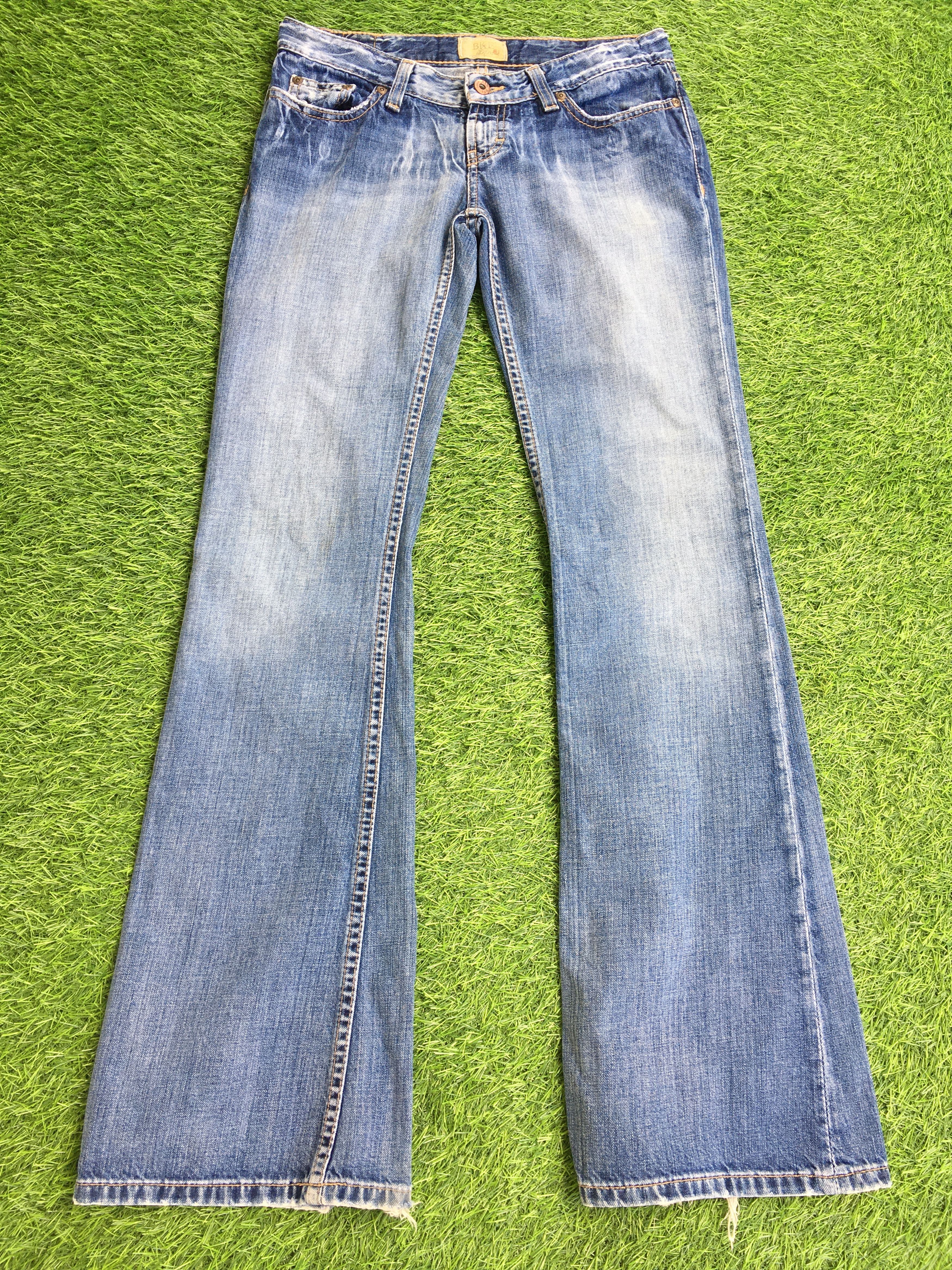 Designer BKE Denim Bootcut Jeans D-1088 Size 27" / US 4 / IT 40 - 1 Thumbnail